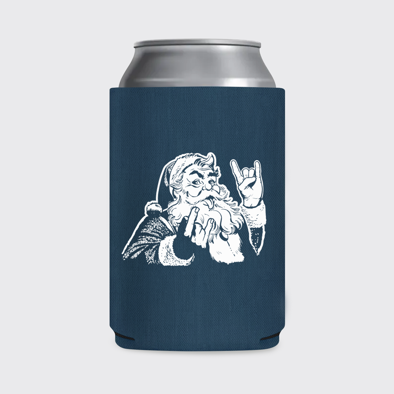 Christmas Rocker Santa Koozie