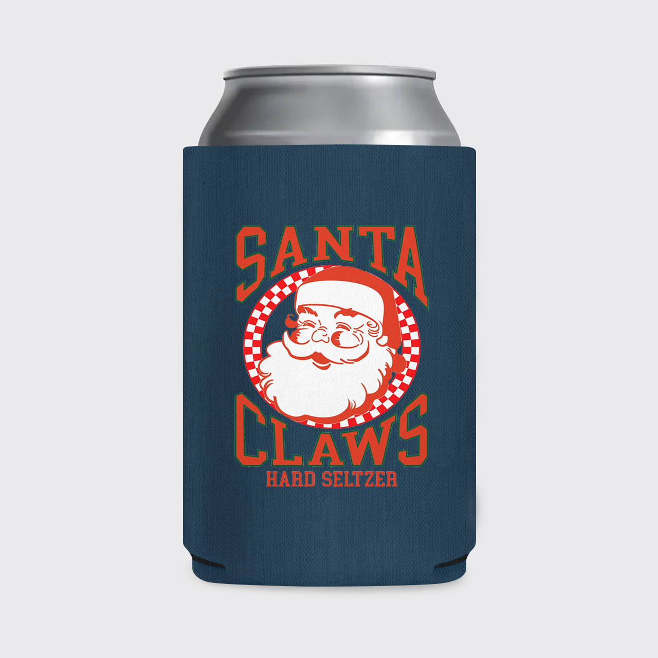 Santa Claws Christmas Koozie