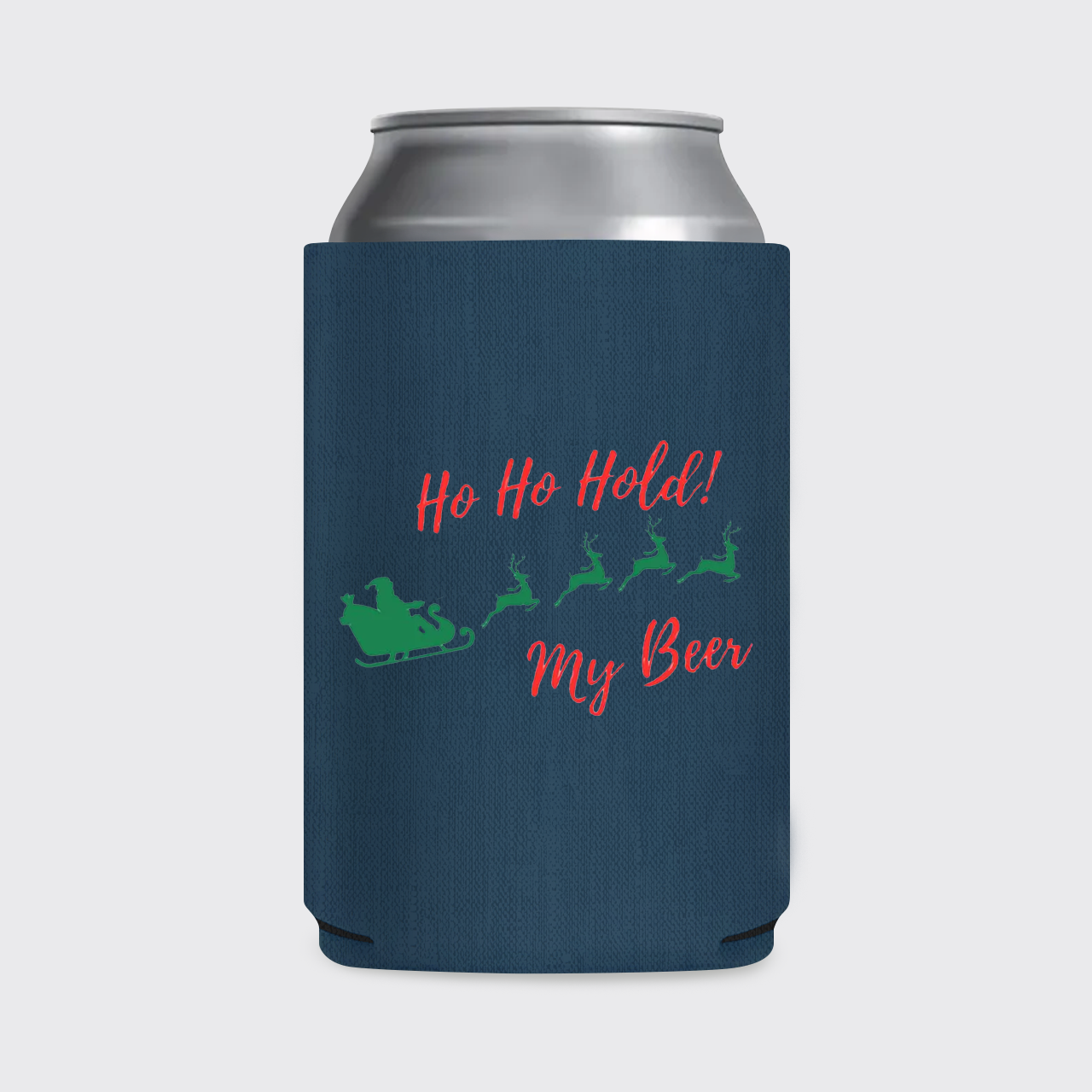 Hold My Beer Christmas Koozie