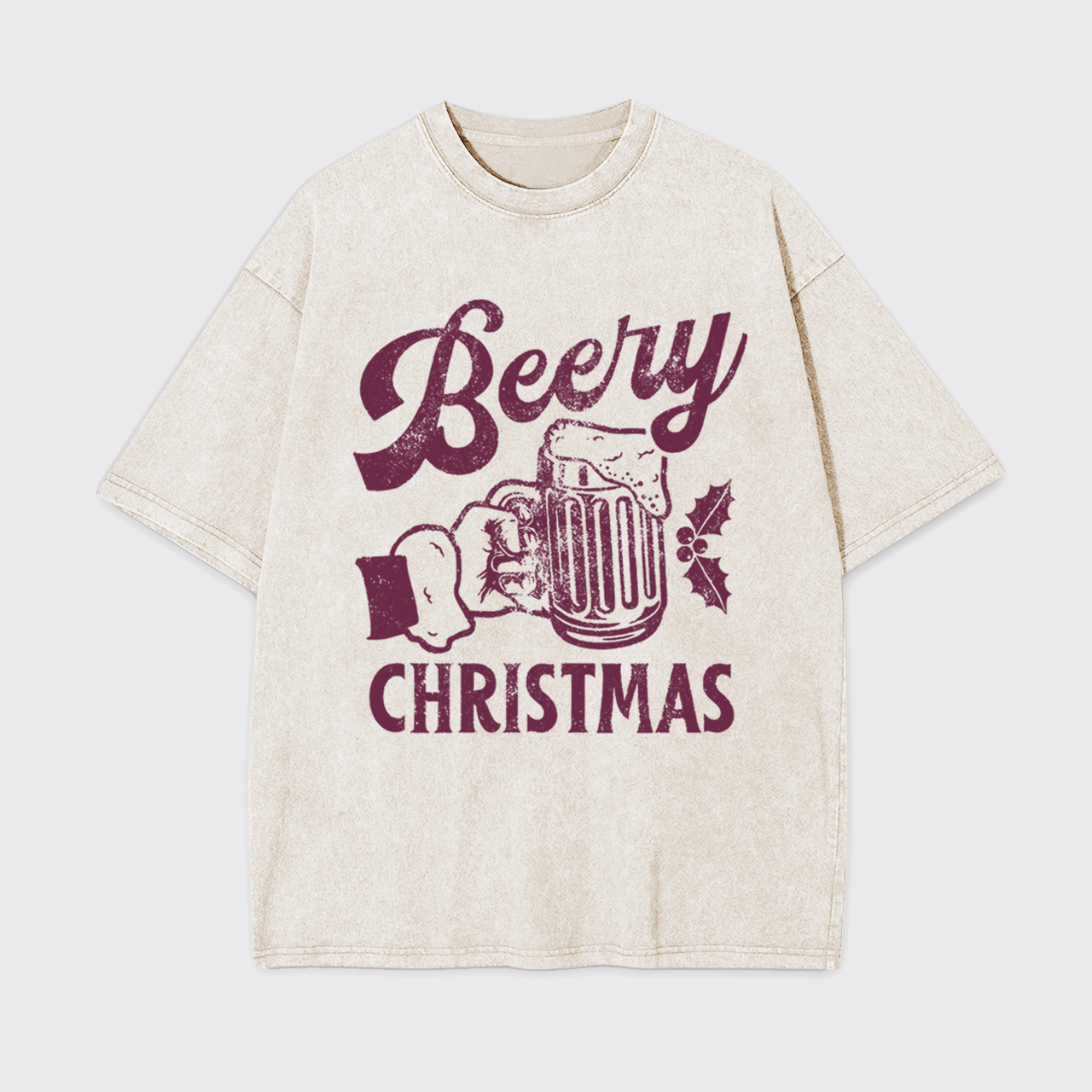Beery Christmas Garment-dye Tees