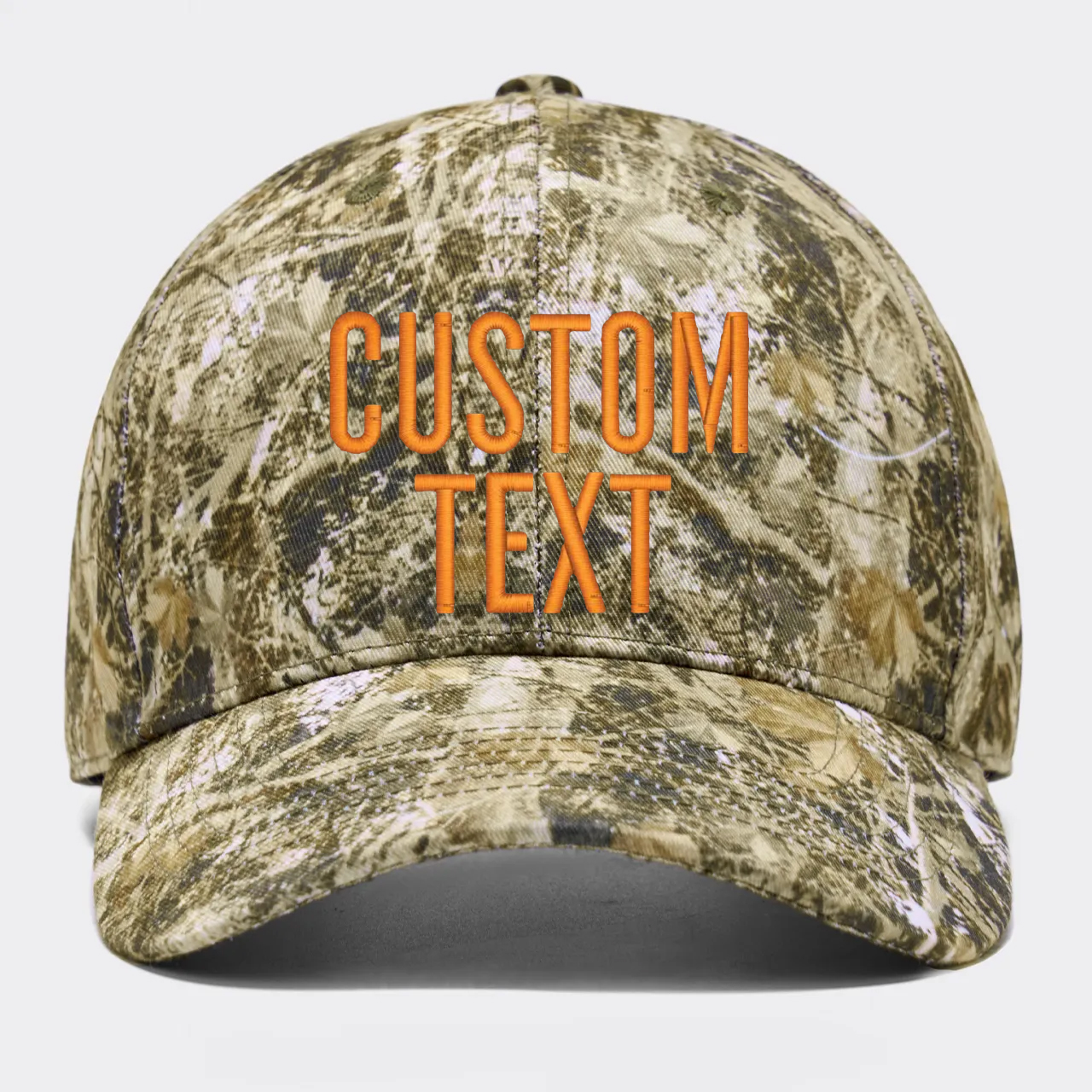 Personalized Embroidered Camo Baseball Hat