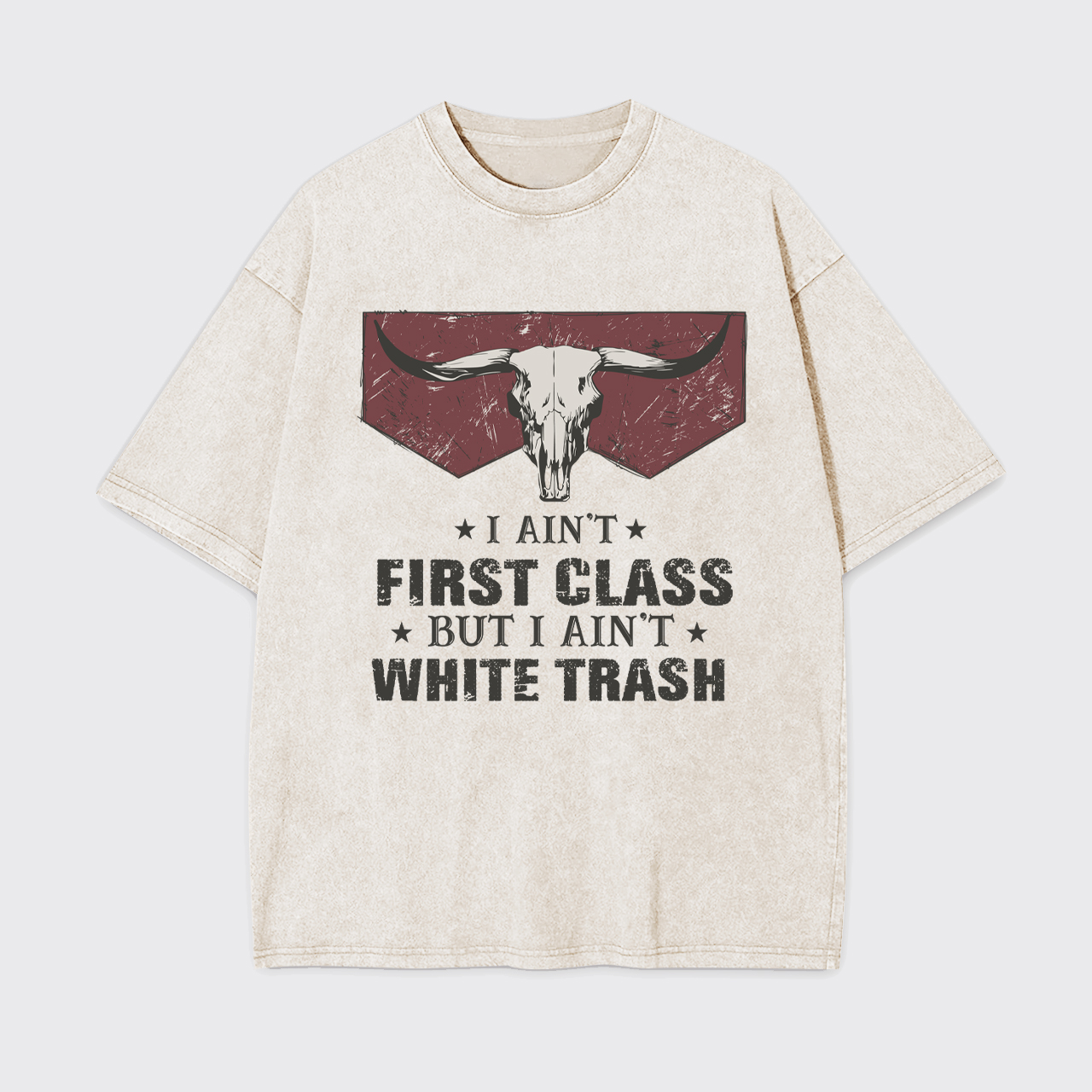 Ain't First Class Garment-dye Tees