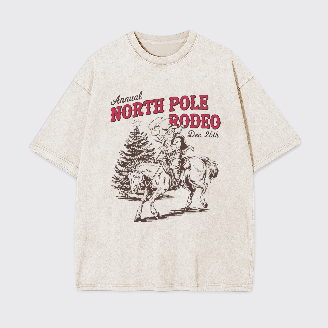 Annual North Pole Rodeo Garment-dye Tees
