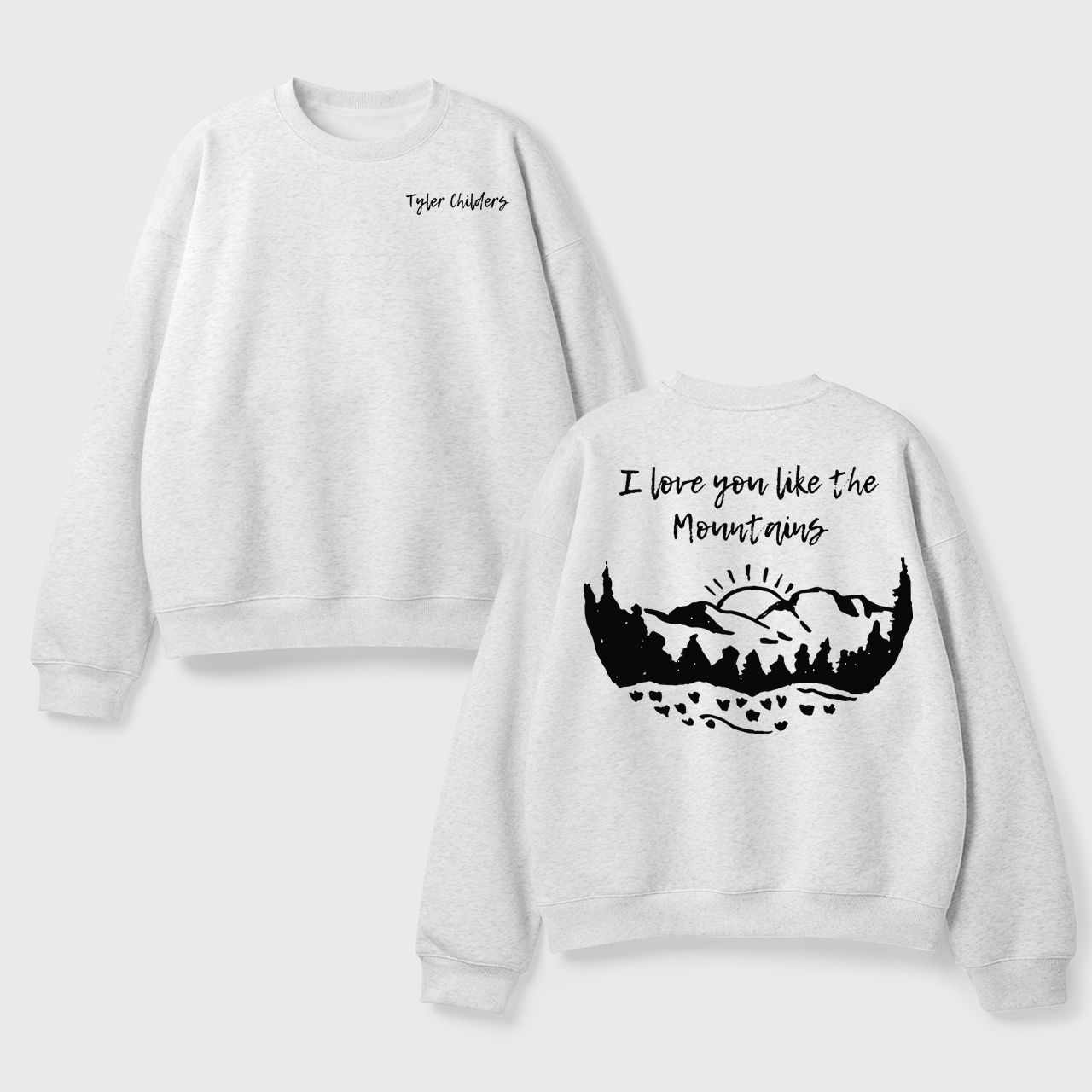 Fleece Tyler Childers Like The Mountains Sweatshirt