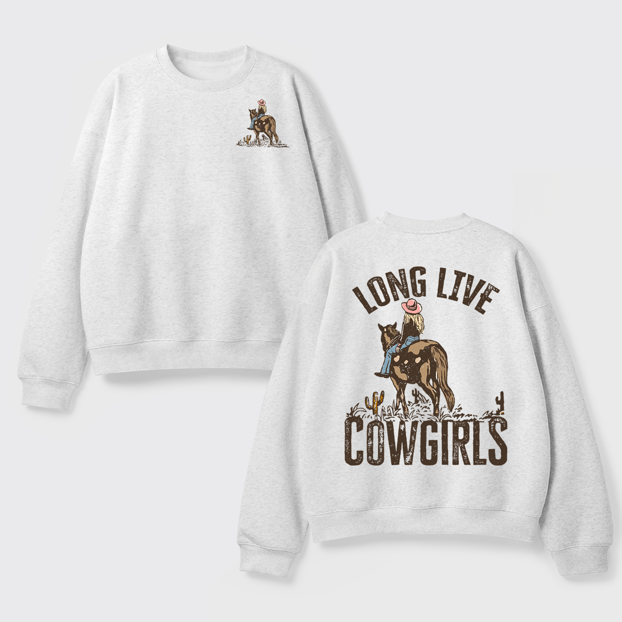 Fleece Long Live Cowgirls Sweatshirt