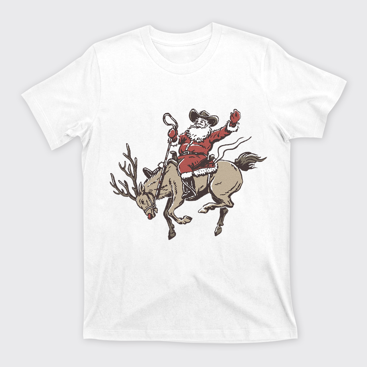 Cowboy Santa Rodeo T-Shirts