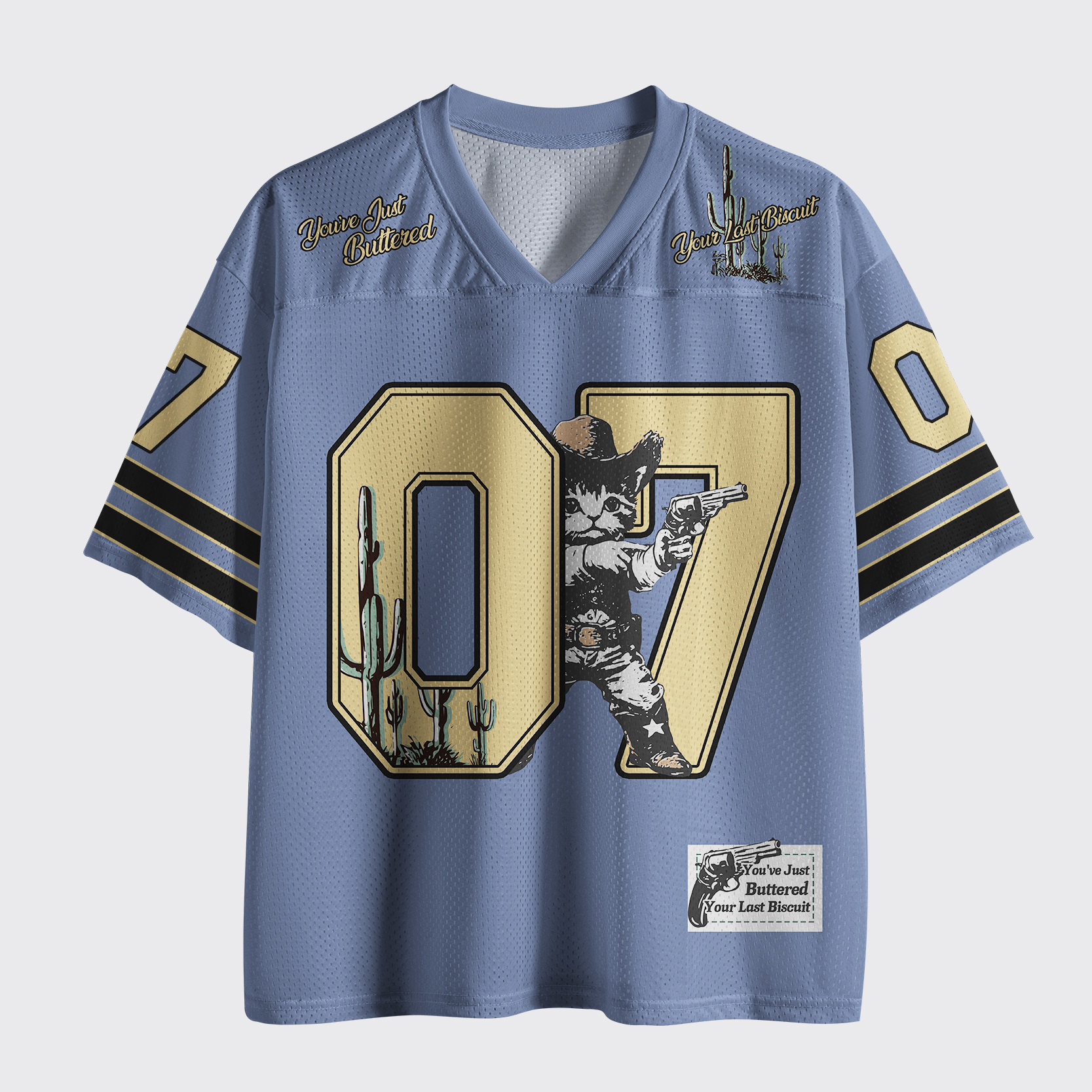 Personalized You've Just Buttered Your Last Biscuit Mesh Jersey