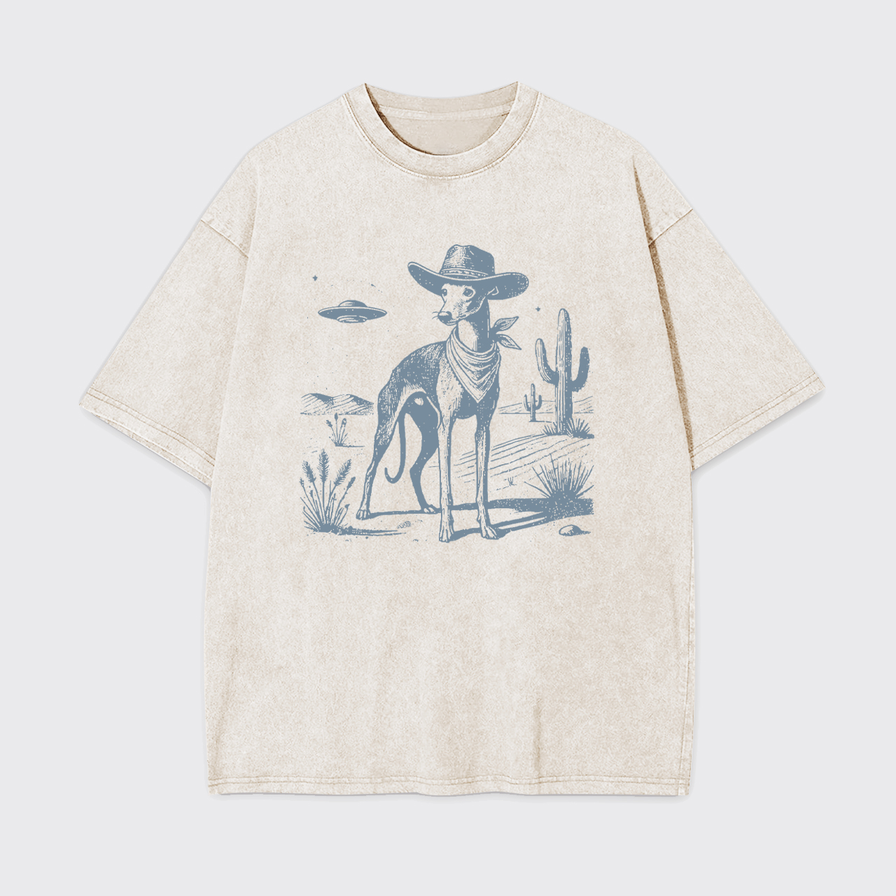 Whippet Vintage UFO Western Garment-dye Tees