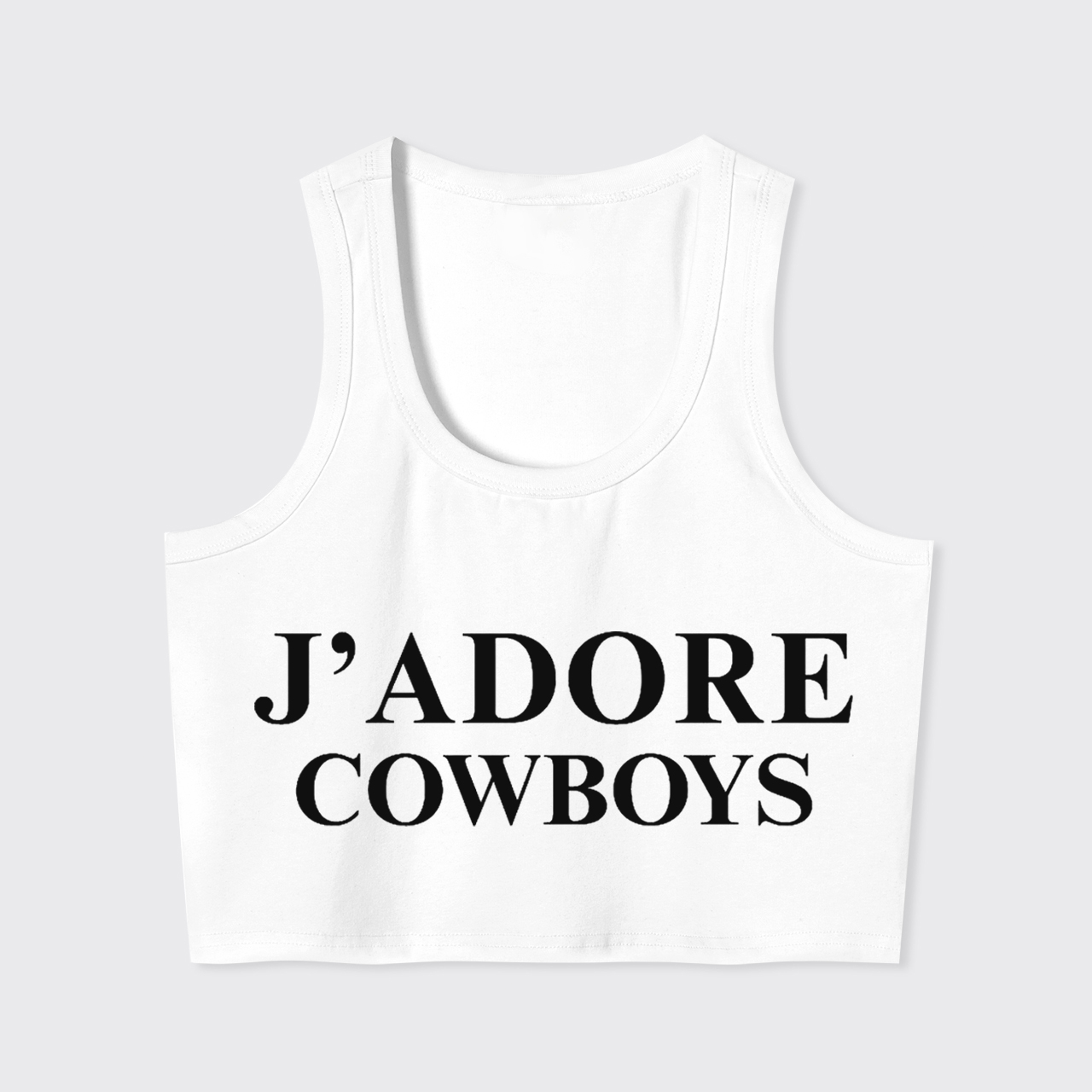 J'ADORE COWBOYS Tank Top