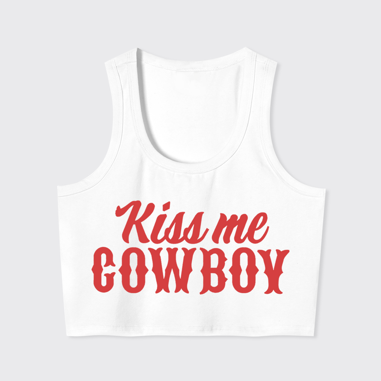 Kiss Me Cowboy Tank Top