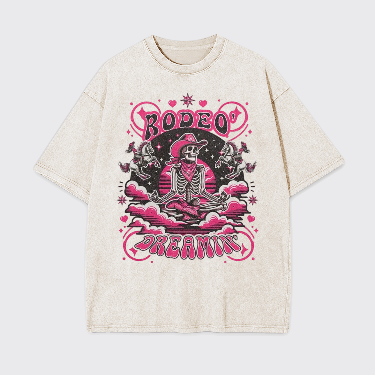 Rodeo Vintage Cowgirl Garment-dye Tees