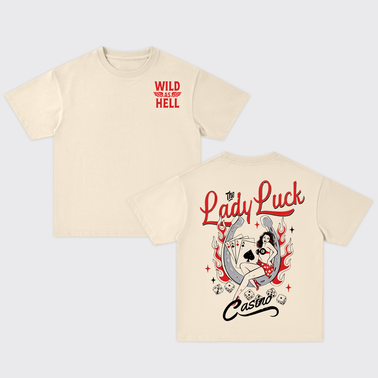 Lady Luck Oversize T-Shirts