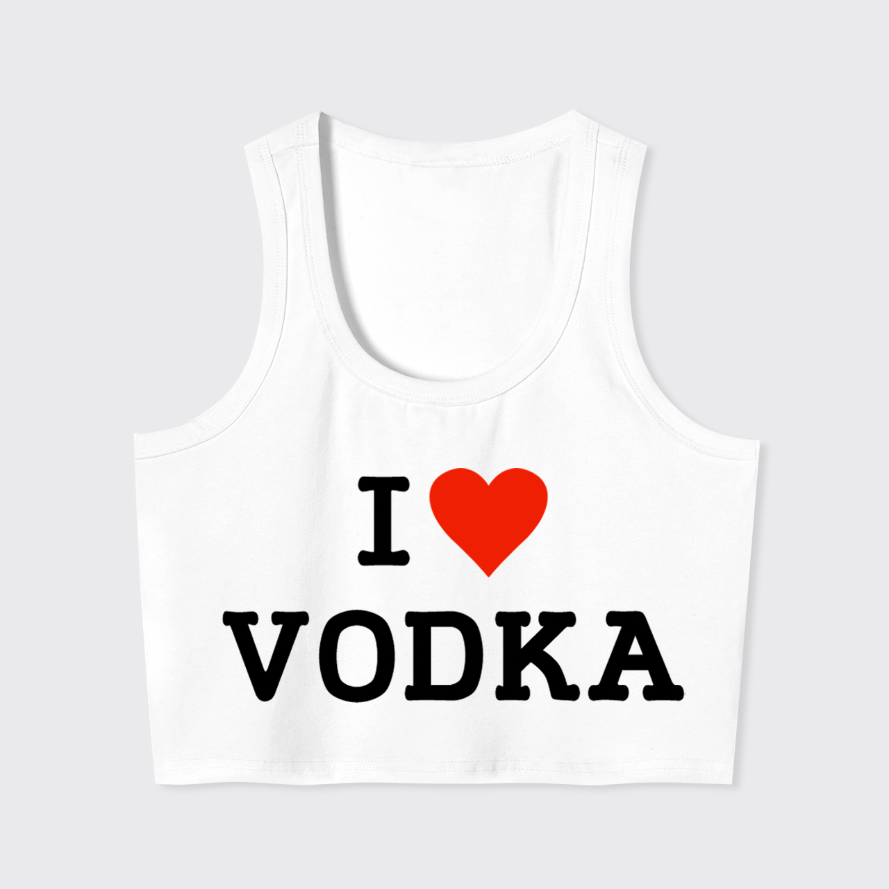 I Love Vodka Tank Top