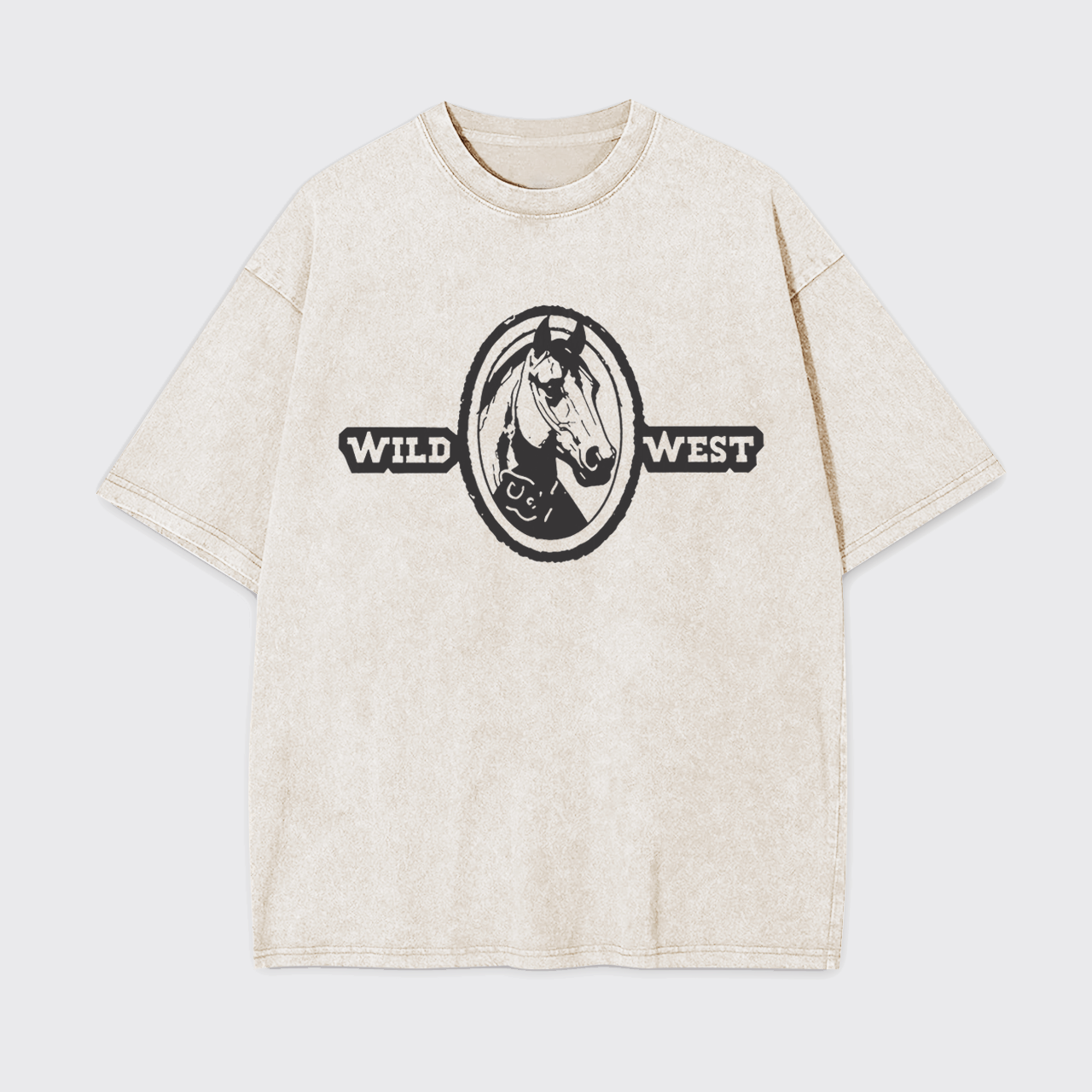 Wild West Vintage Cowboy Rodeo Garment-dye Tees