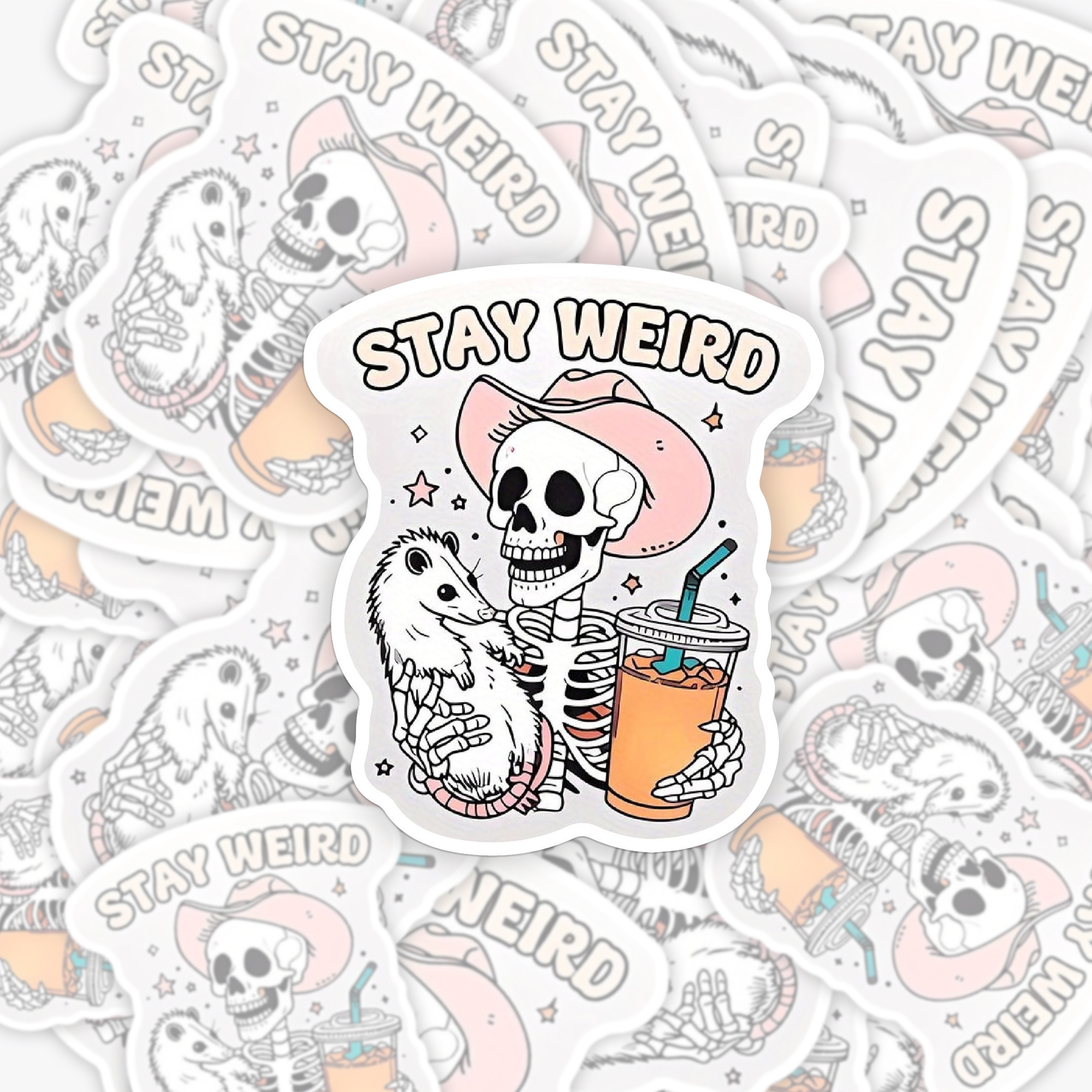 Stay Weird_Cowboybay Sticker