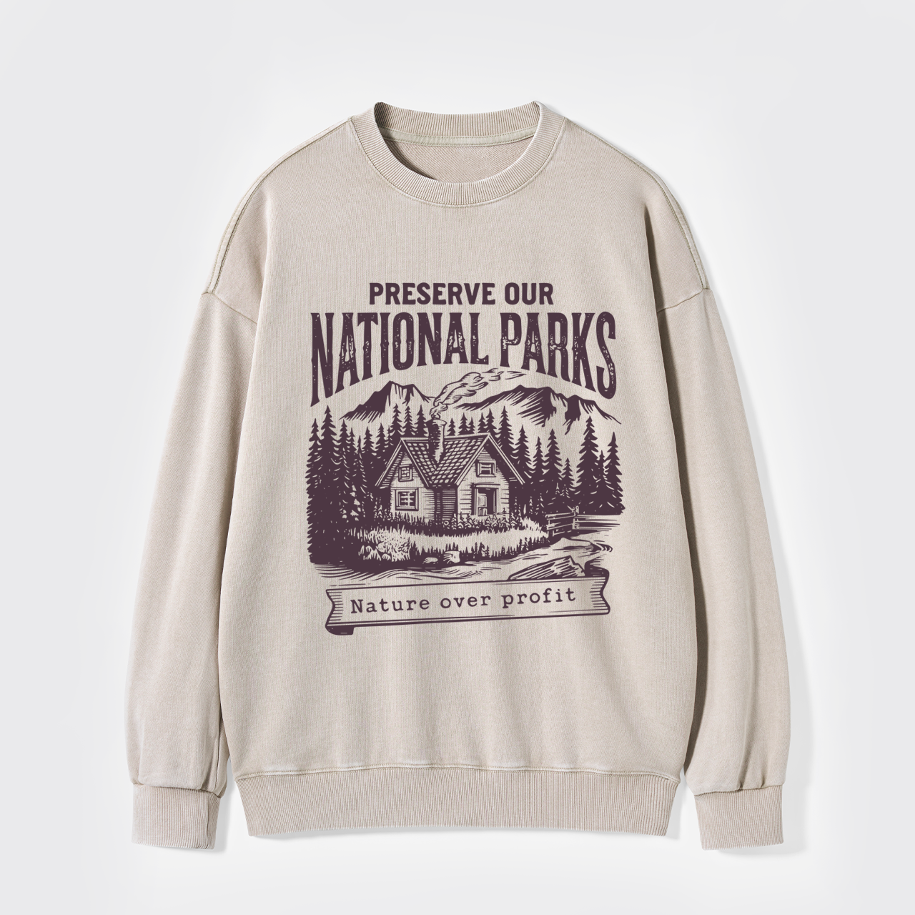 Vintage National Parks Washed Sweatshirts