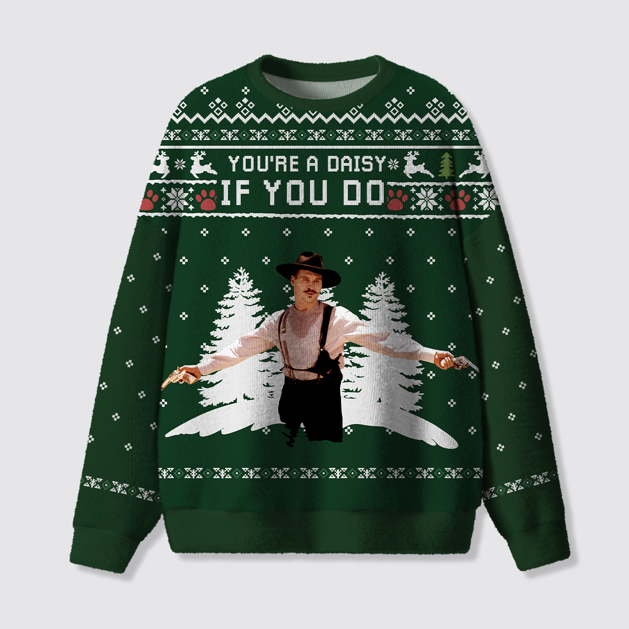 You're A Daisy Ugly Knit Sweatshirt