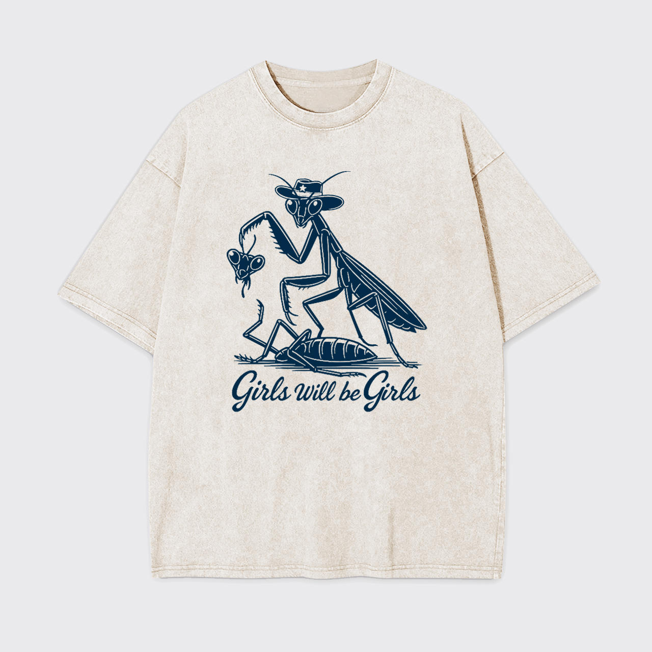 Girls Will Be Girls Garment-dye Tees