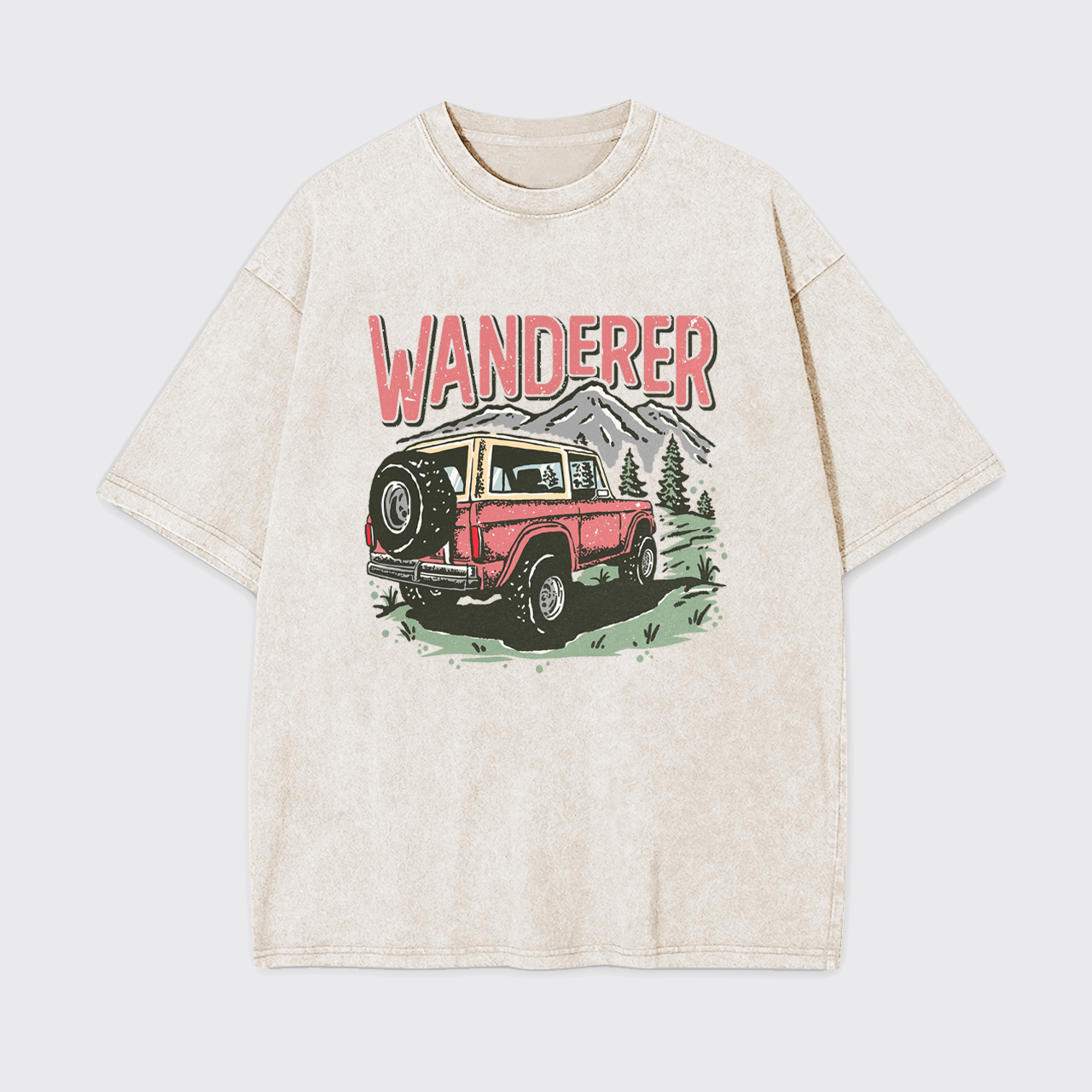 Adventure VIntage Camping Garment-dye Tees