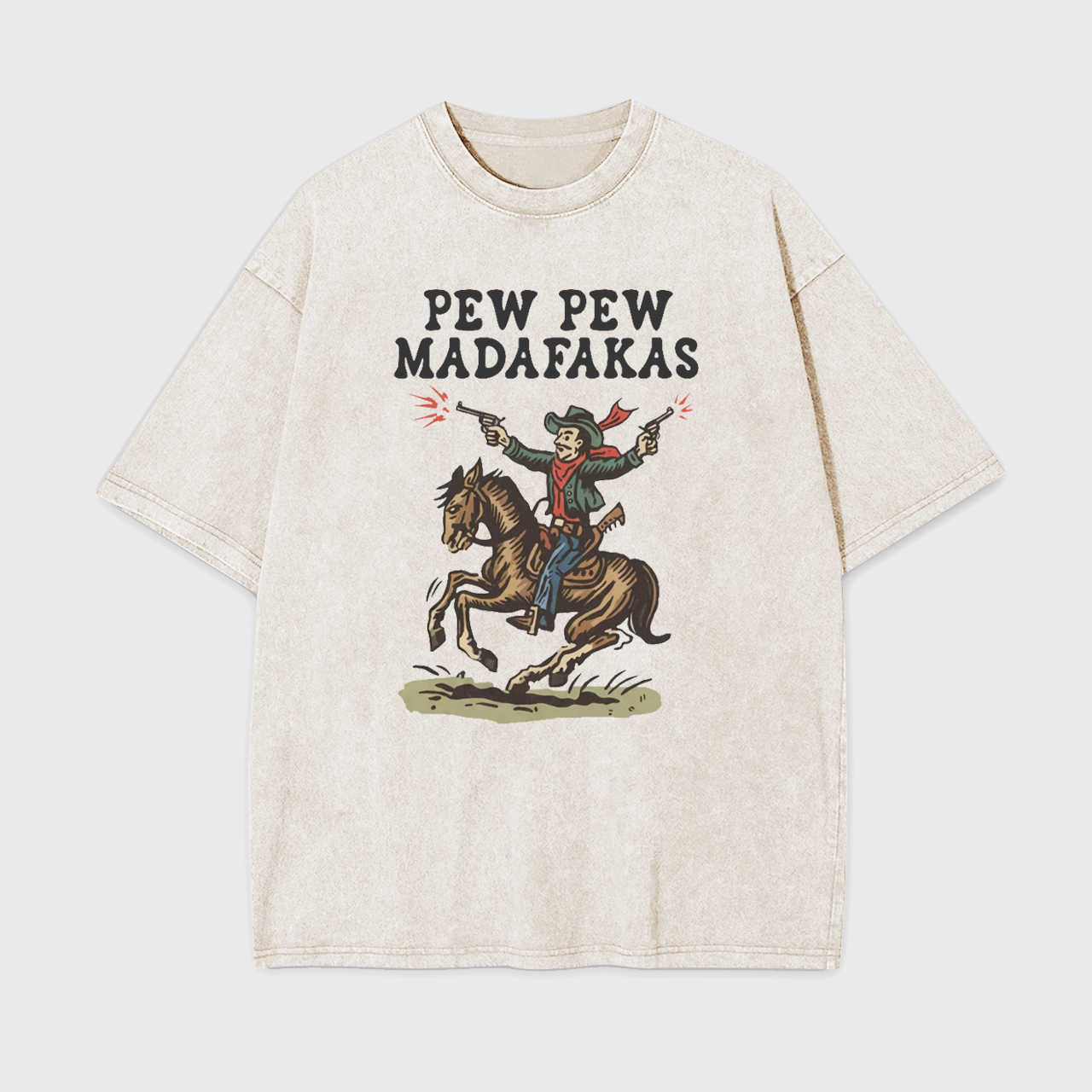Pew Pew Madafakas Garment-dye Tees