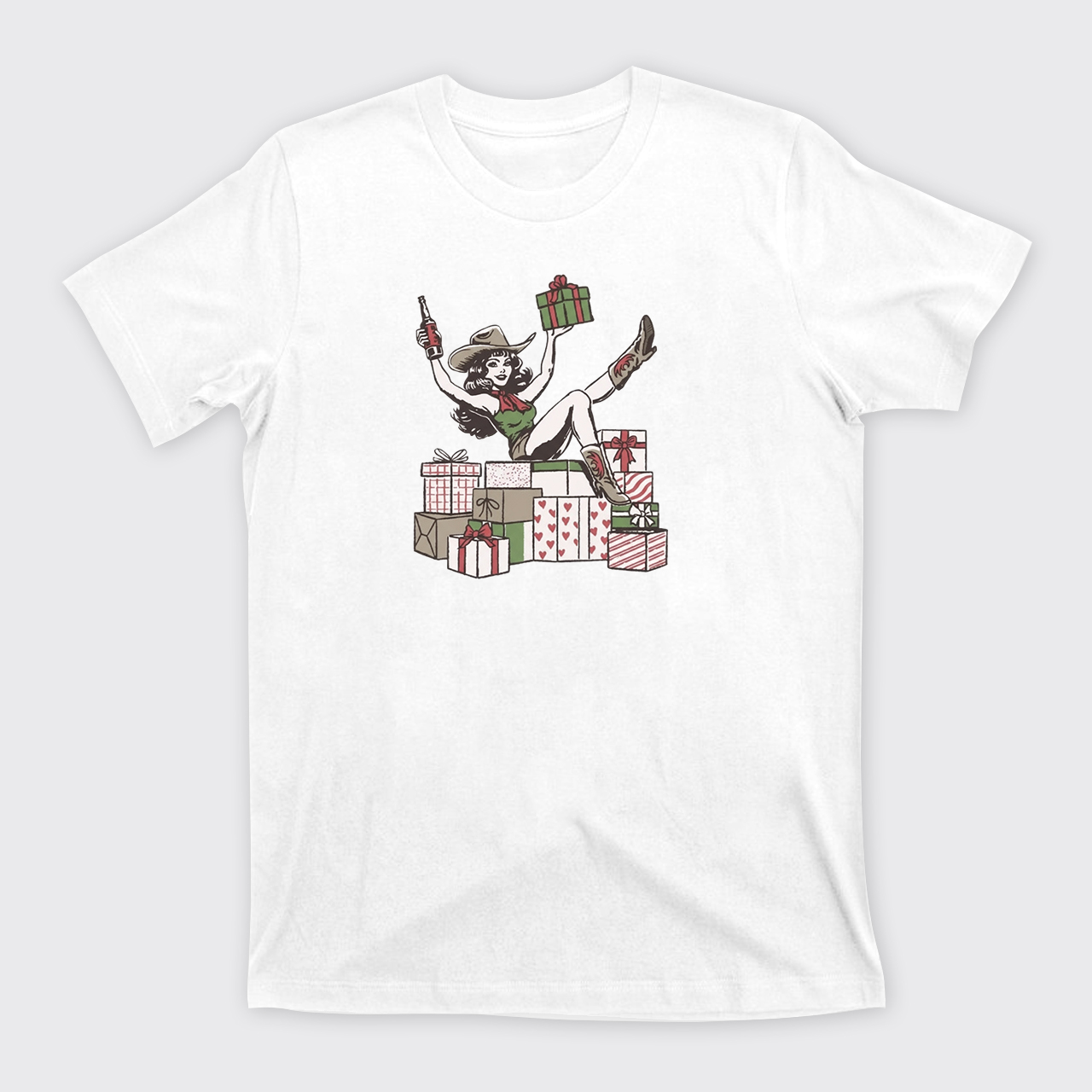 Cowgirl Christmas T-Shirts