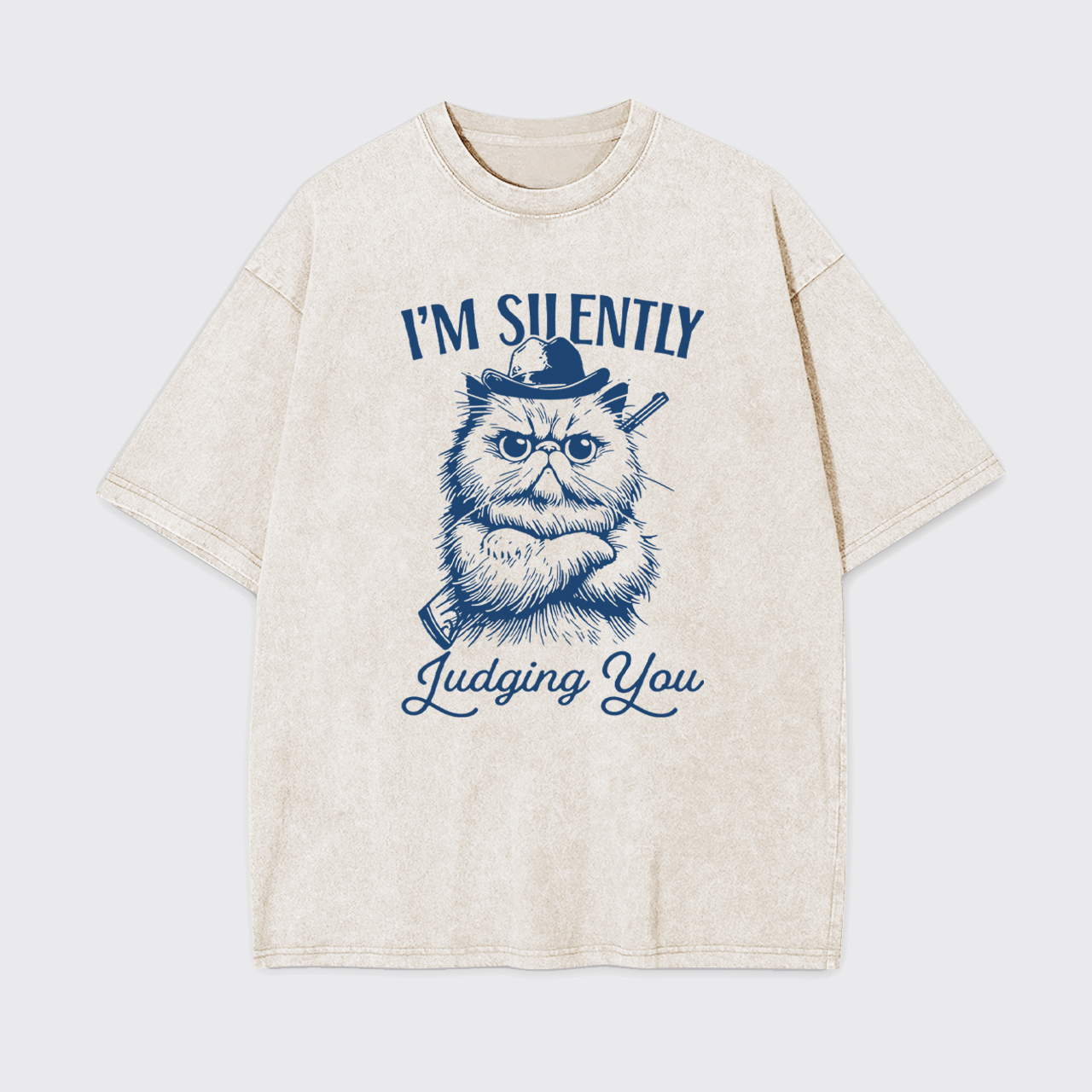 I'm Silently Judging You Garment-dye Tees