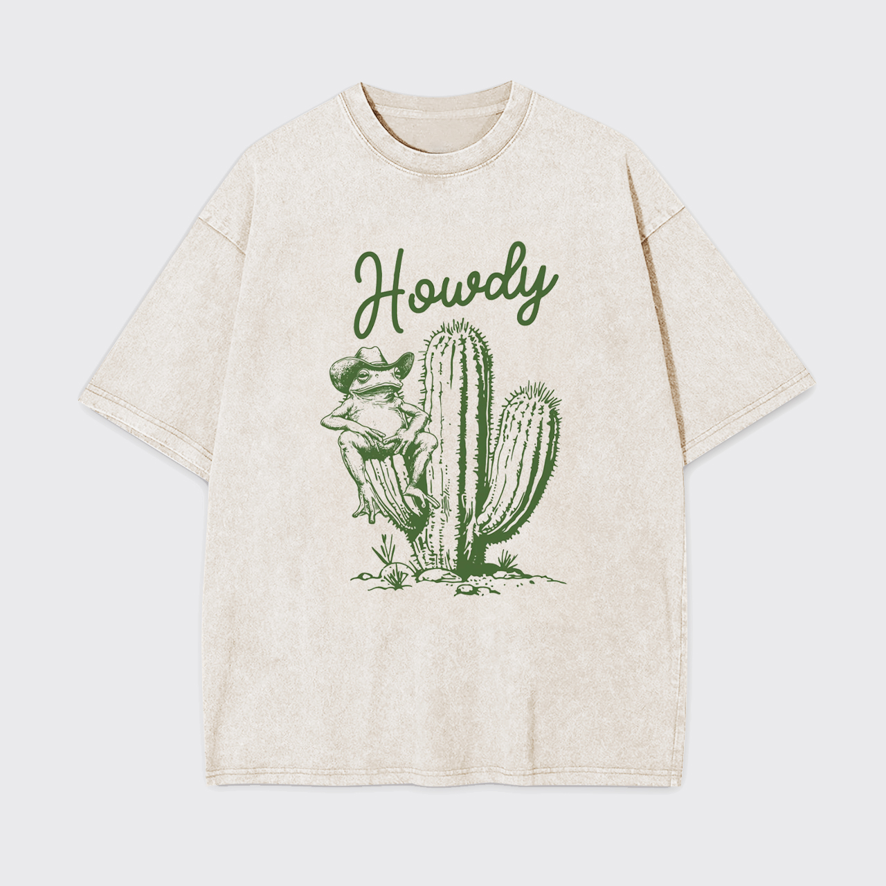 Trendy Country Frog Garment-dye Tees