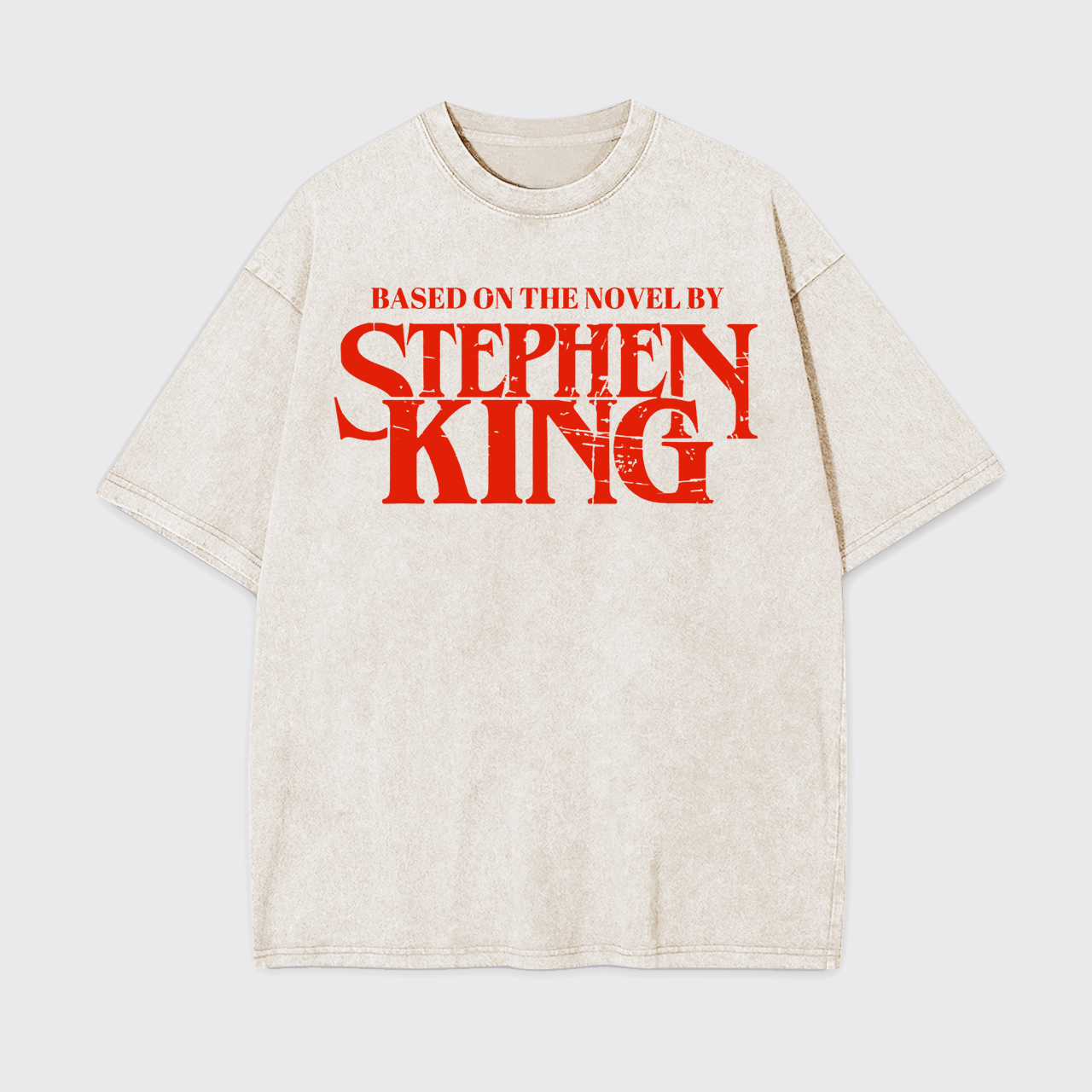 Horror Movies Books Garment-dye Tees