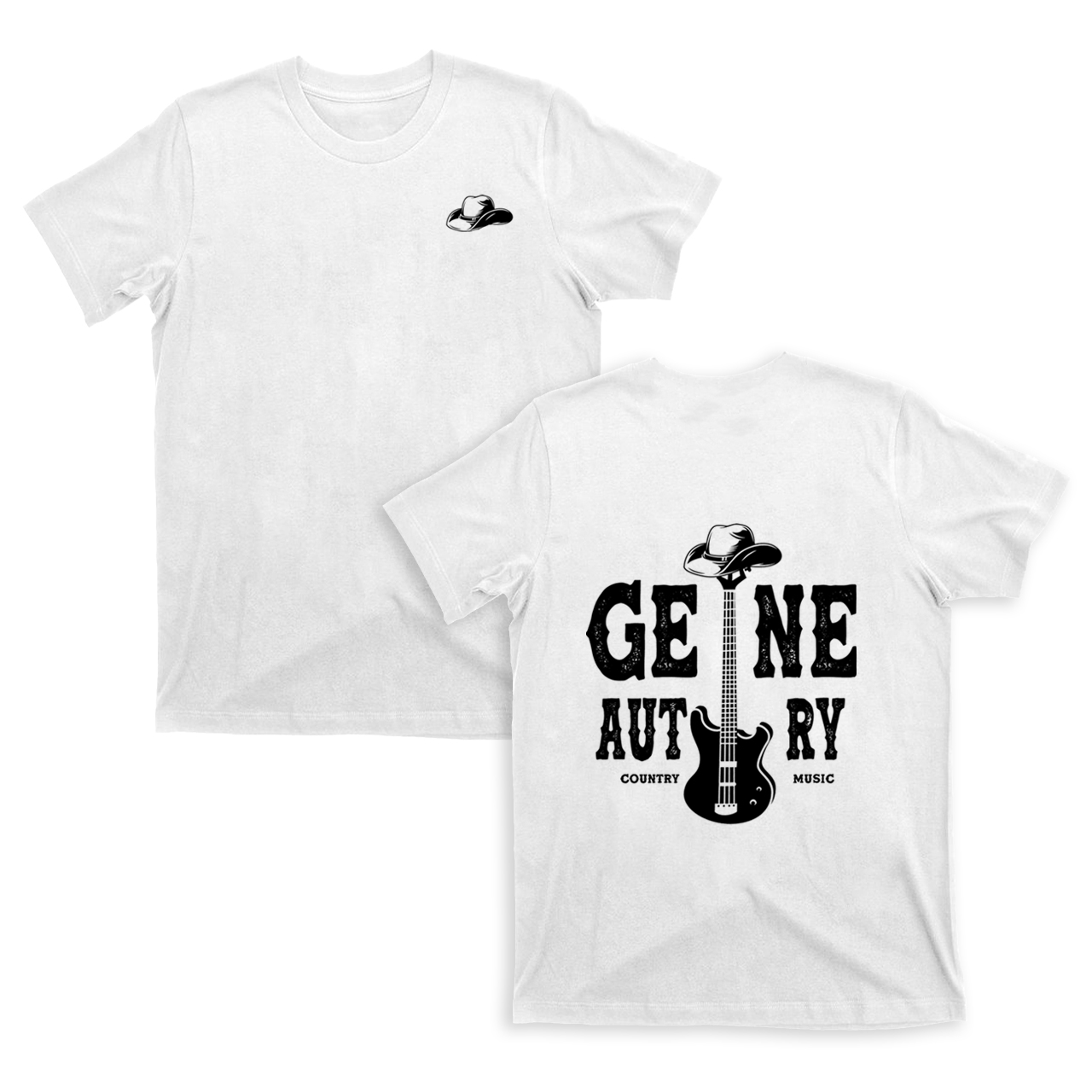 Country Music Gene Autry T-Shirts