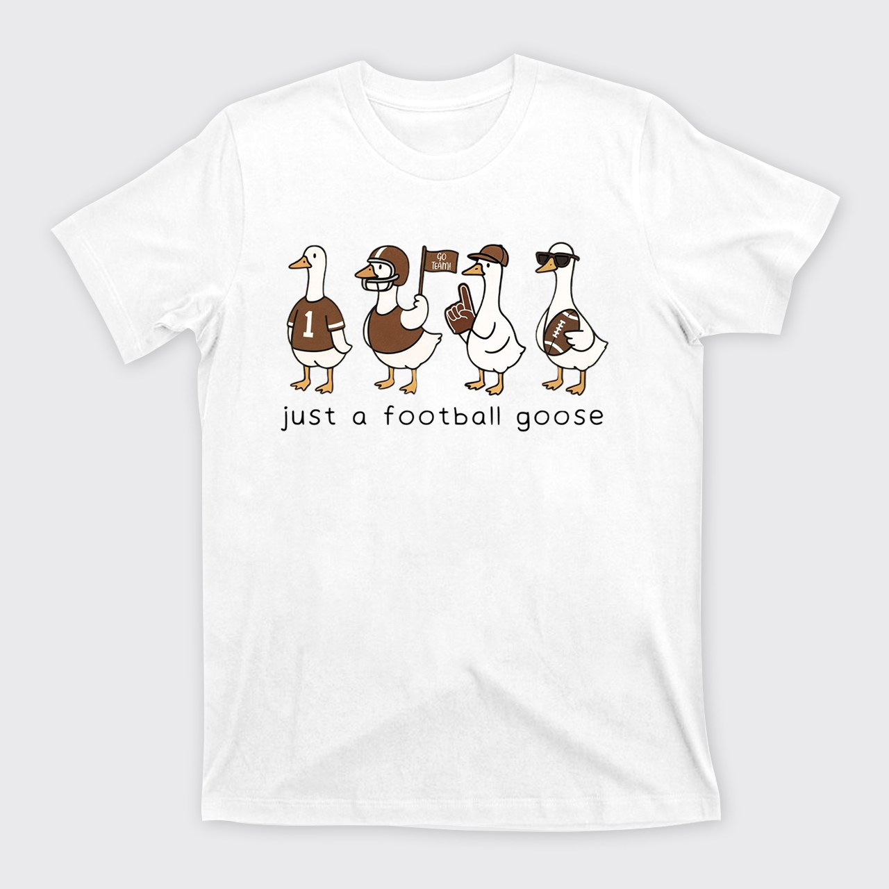 Silly Goose Football T-Shirts