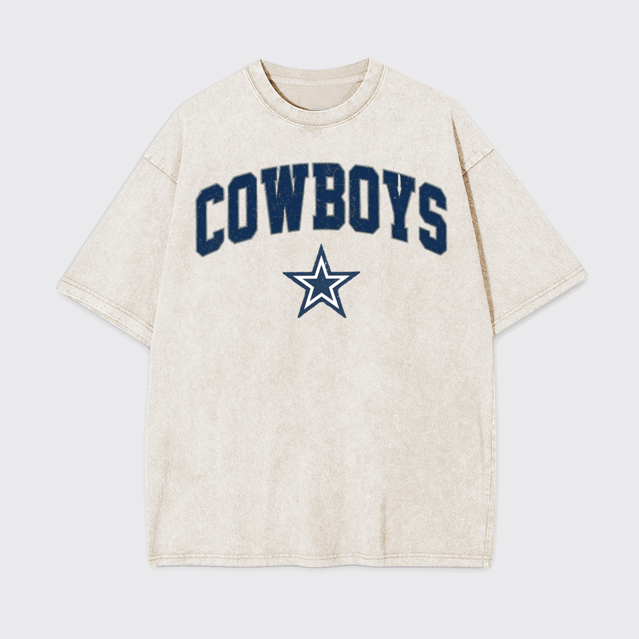 Retro Western Football Garment-dye Tees