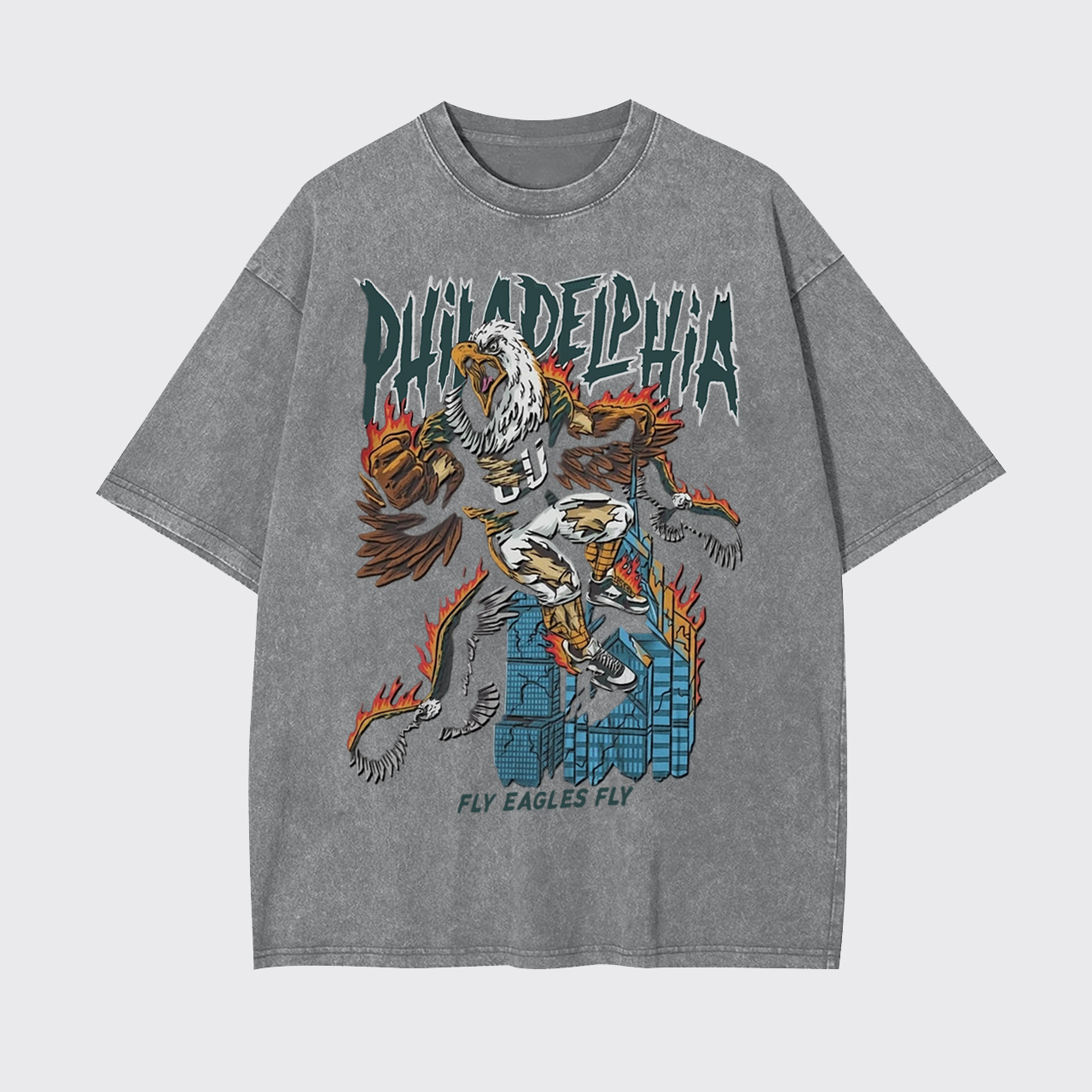 Sports Fan Football Garment-dye Tees