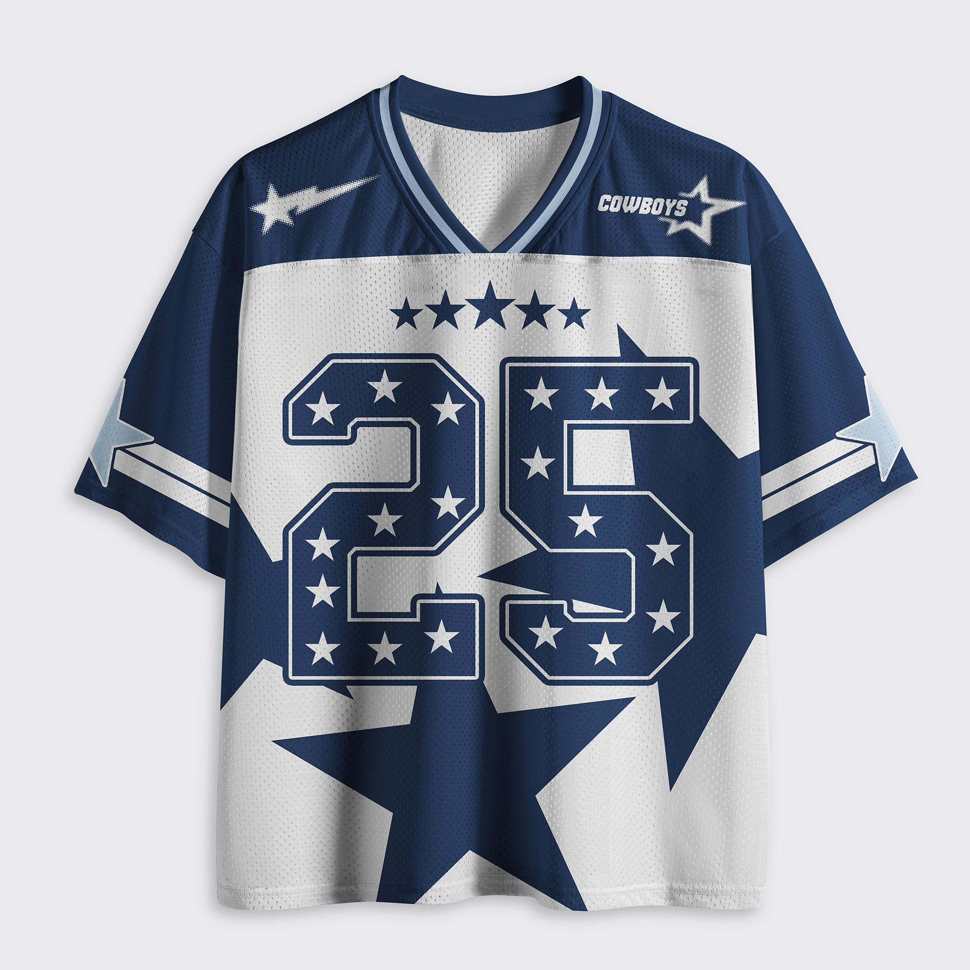 Personalized Retro Country Football Mesh Jersey