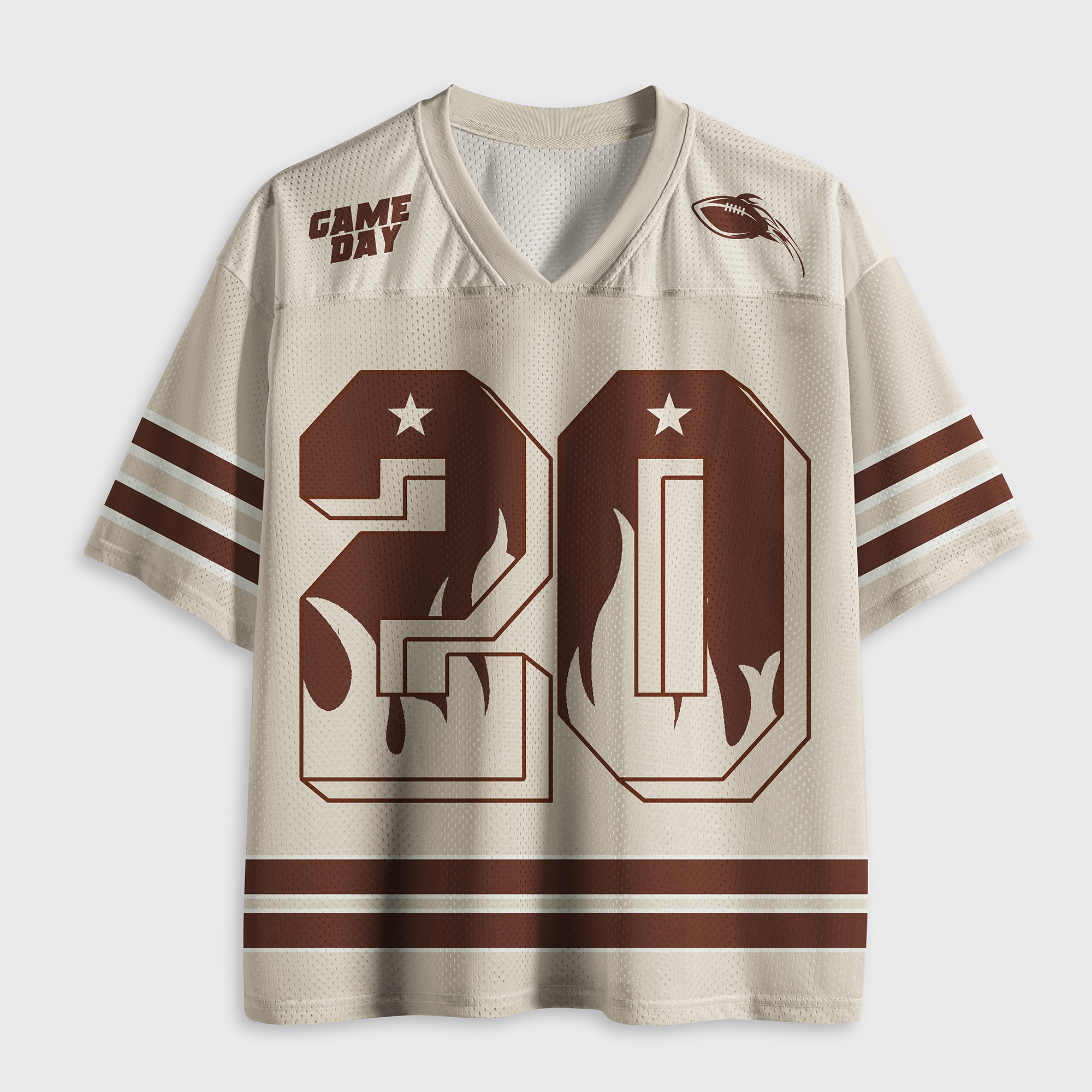 Personalized Football Game Day Mesh Jersey