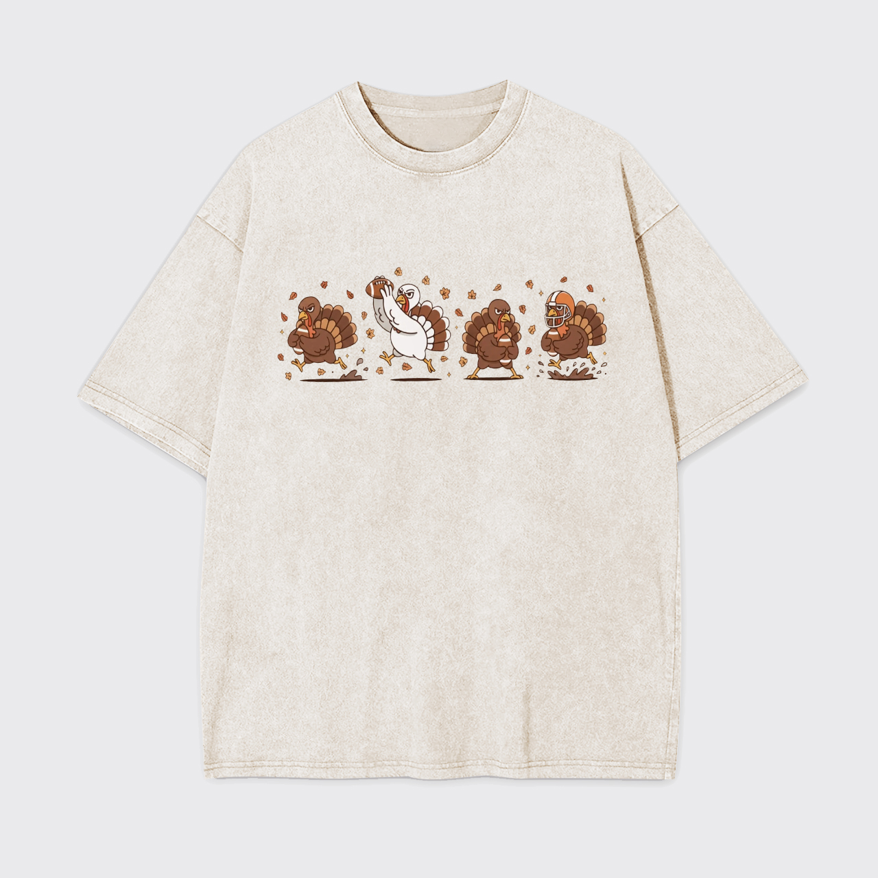 Football Turkey Garment-dye Tees