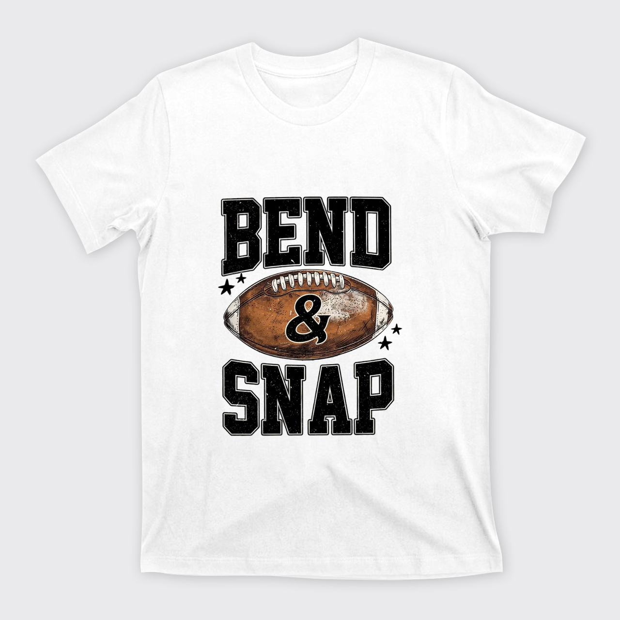 Bend and Snap Football T-Shirts