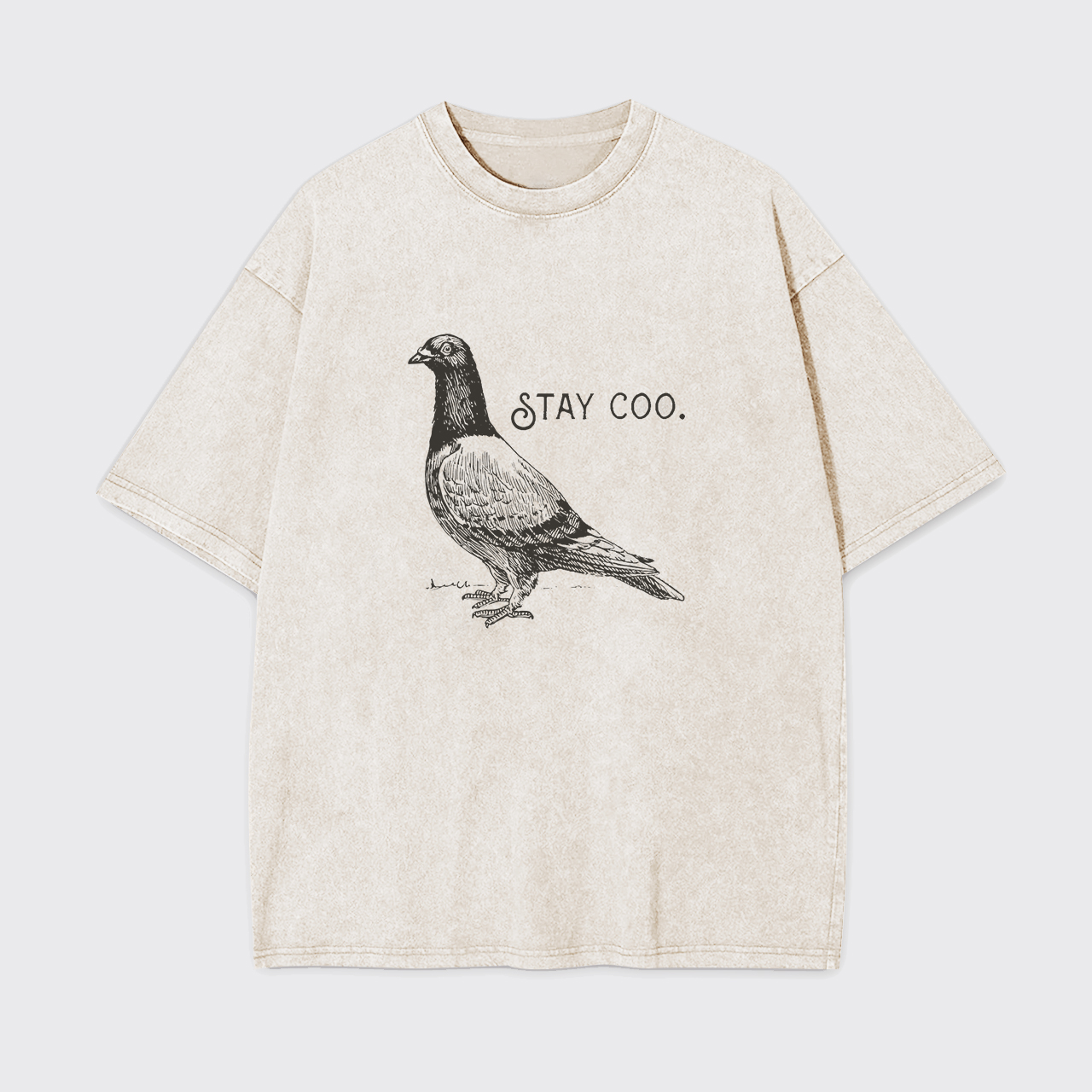 Stay Coo Bird Garment-dye Tees