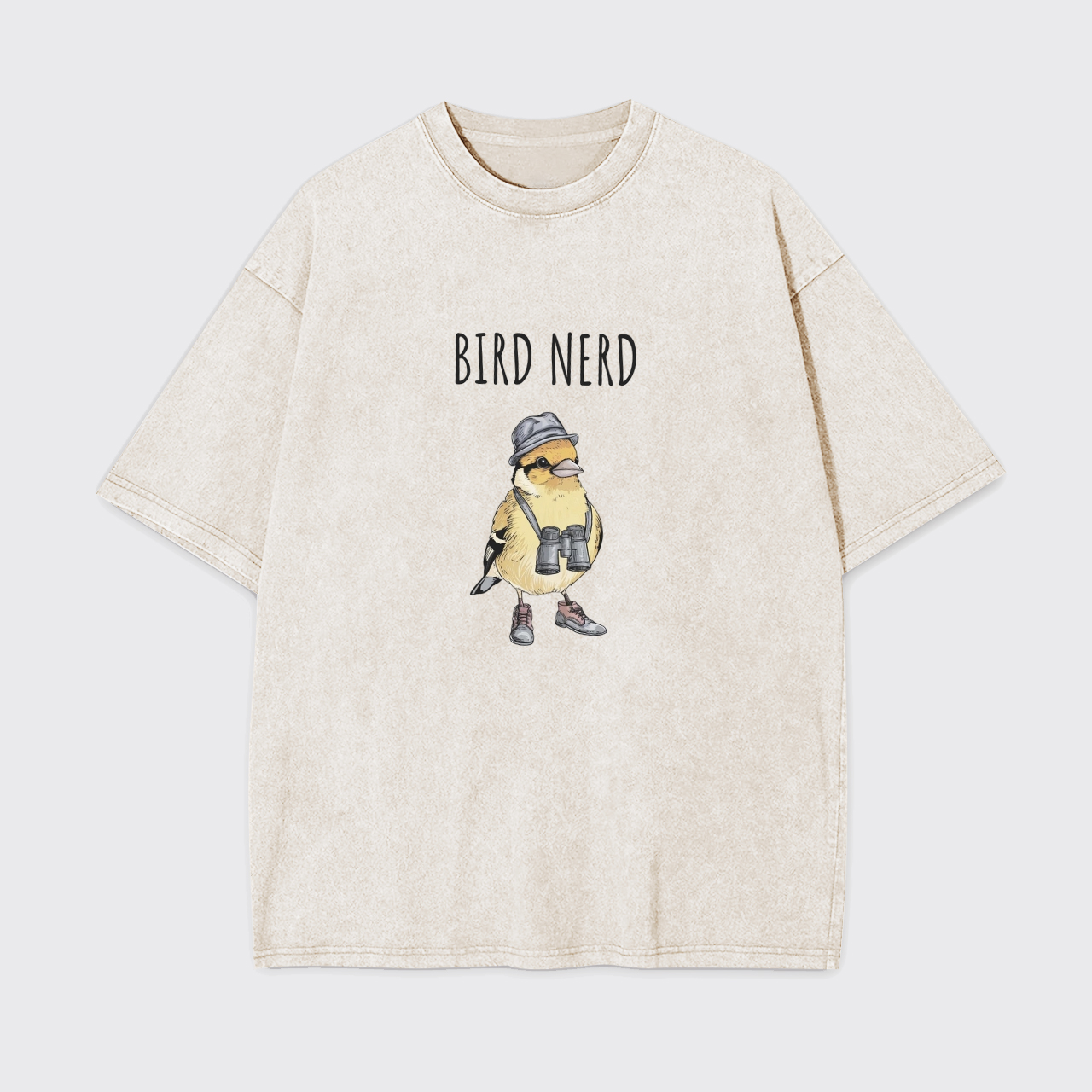 Bird Nerd Watcher Garment-dye Tees