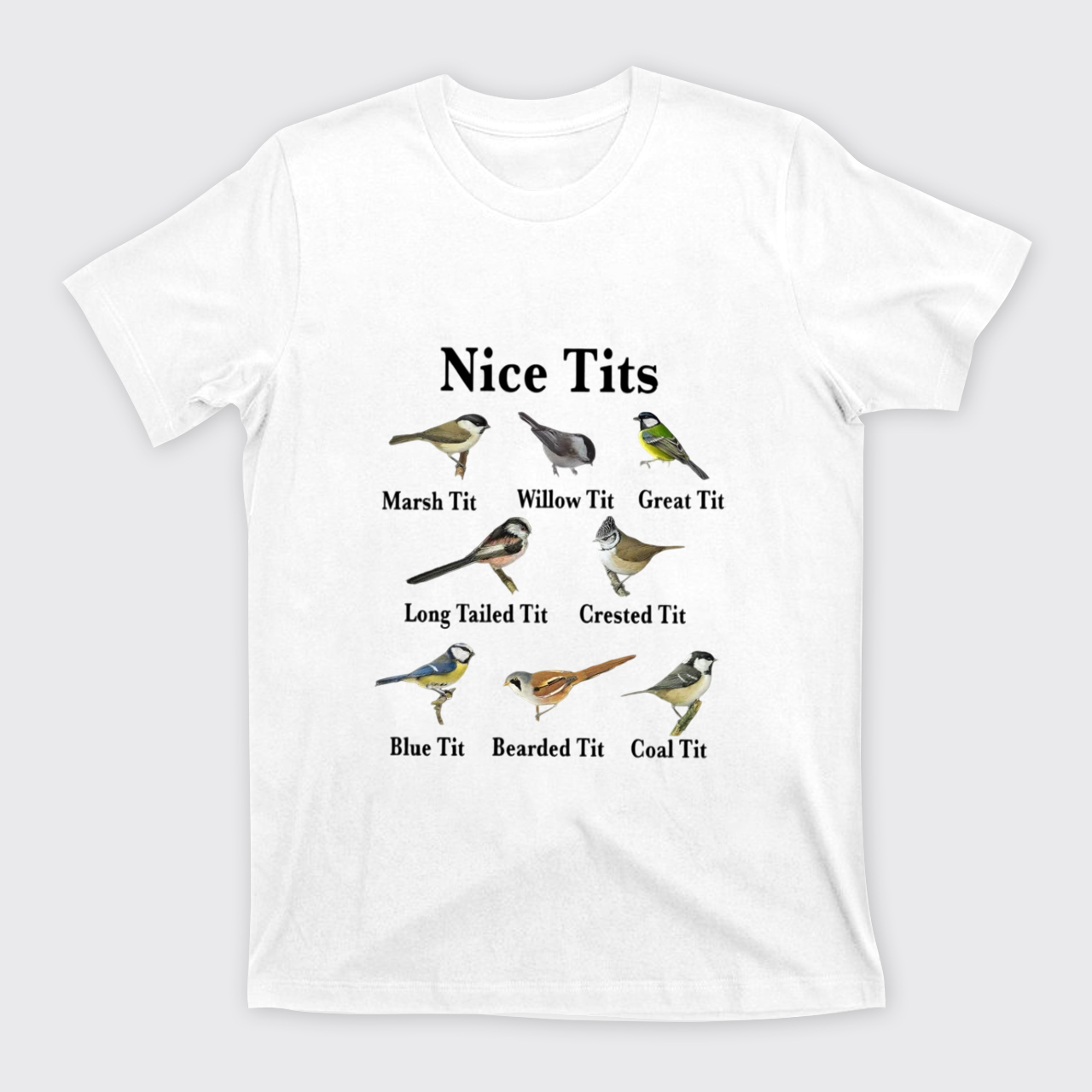 Funny Bird Tits T-Shirts