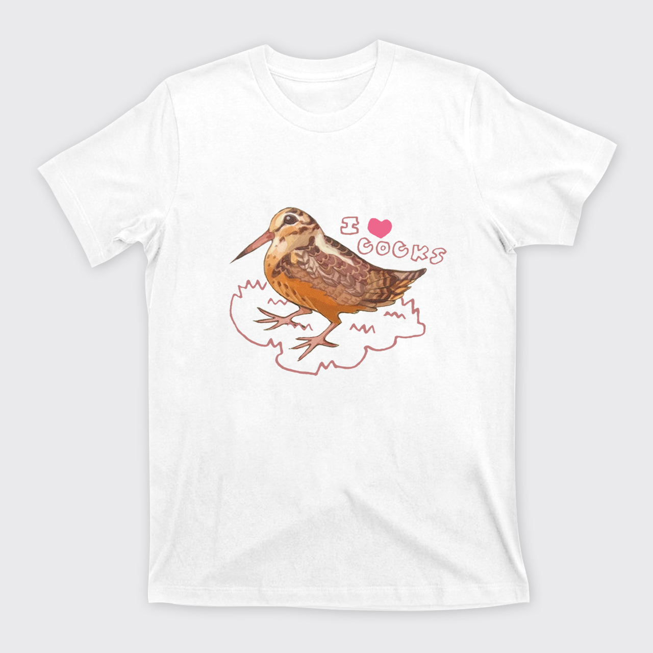 I Love Woodcocks T-Shirts