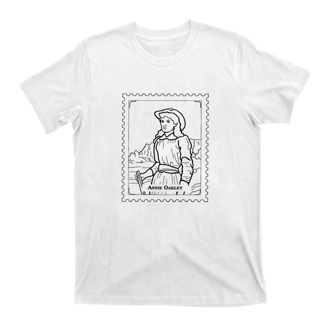 Legendary Cowboy  Women Annie Oakley T-Shirts