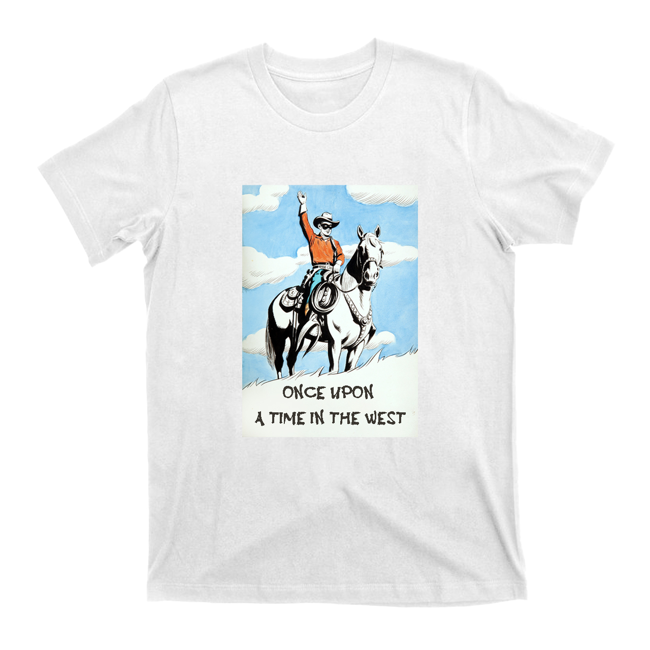 Once Upon a Time in the West Under the Blue Sky T-Shirts