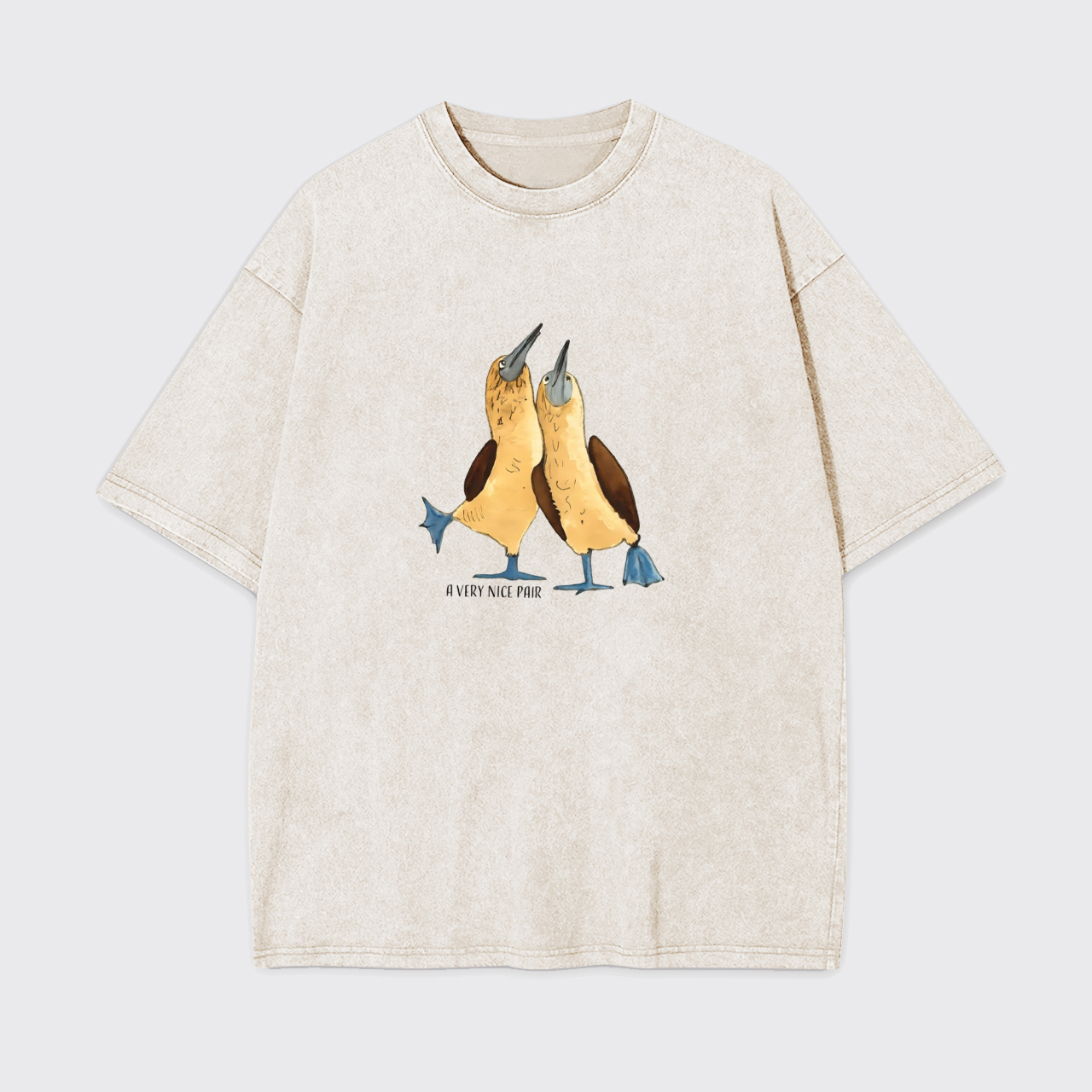 Blue Footed Booby Garment-dye Tees