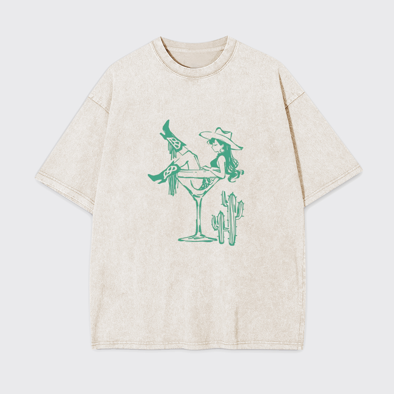 Cowgirl Martini Garment-dye Tees