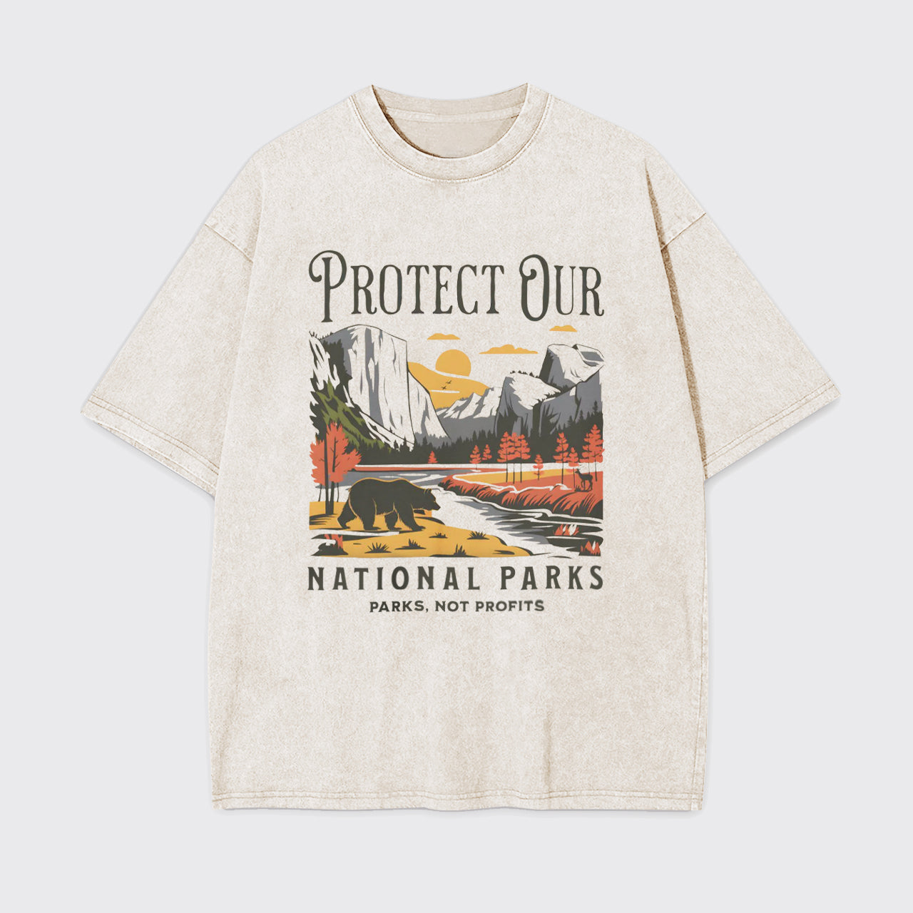 Protect Our National Parks Garment-dye Tees