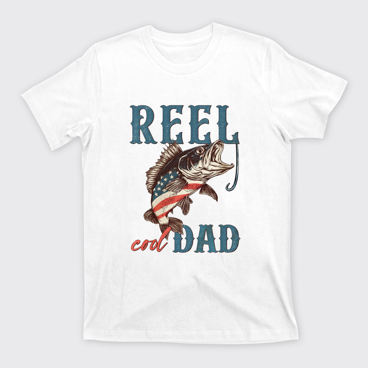 Reel Cool Dad-4th Of July T-Shirts