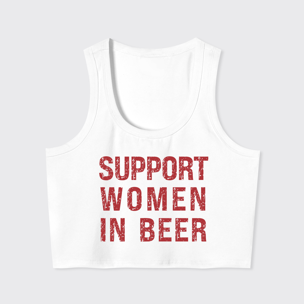 Support Women In Beer Tank Top