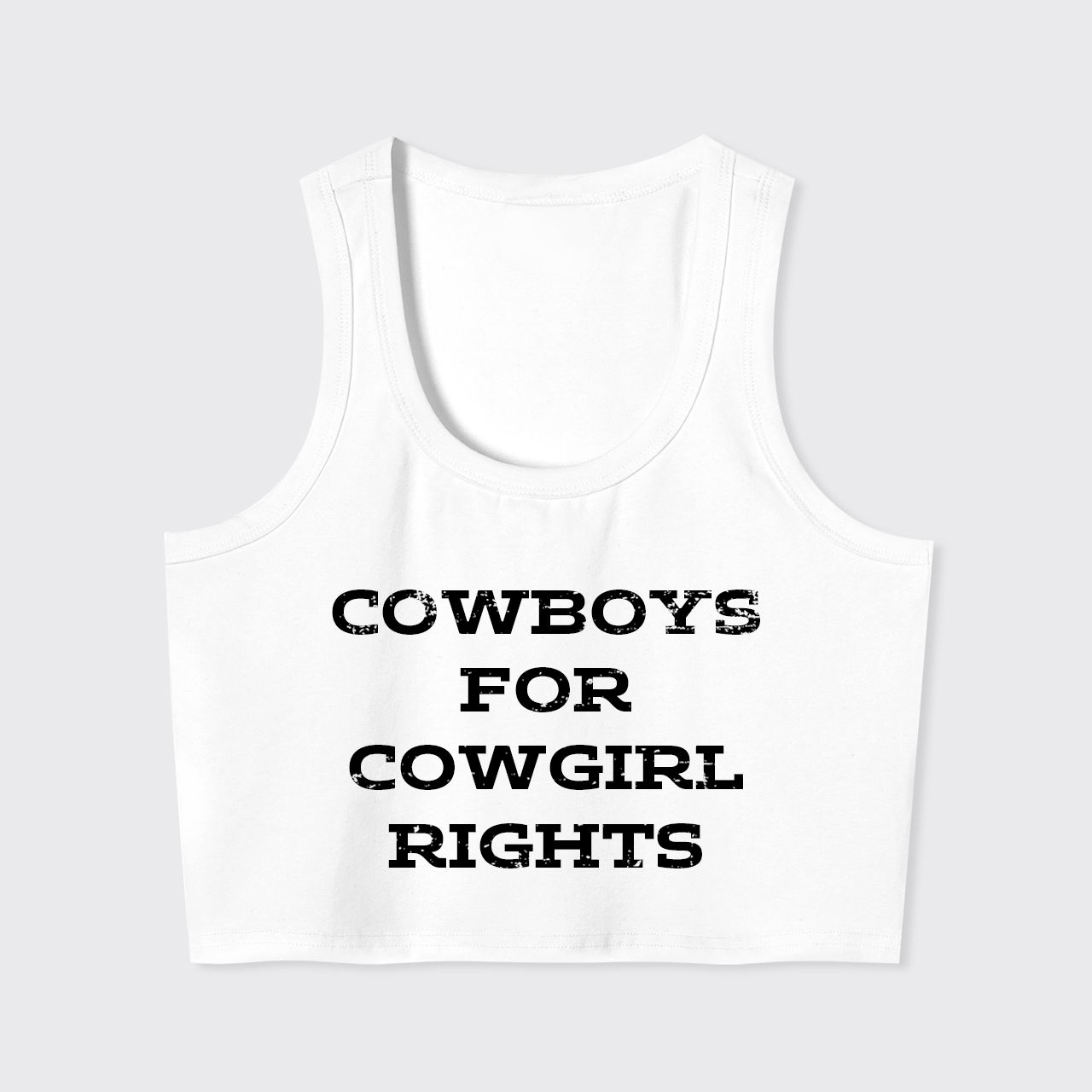 Cowboys For Cowgirl Rights Tank Top