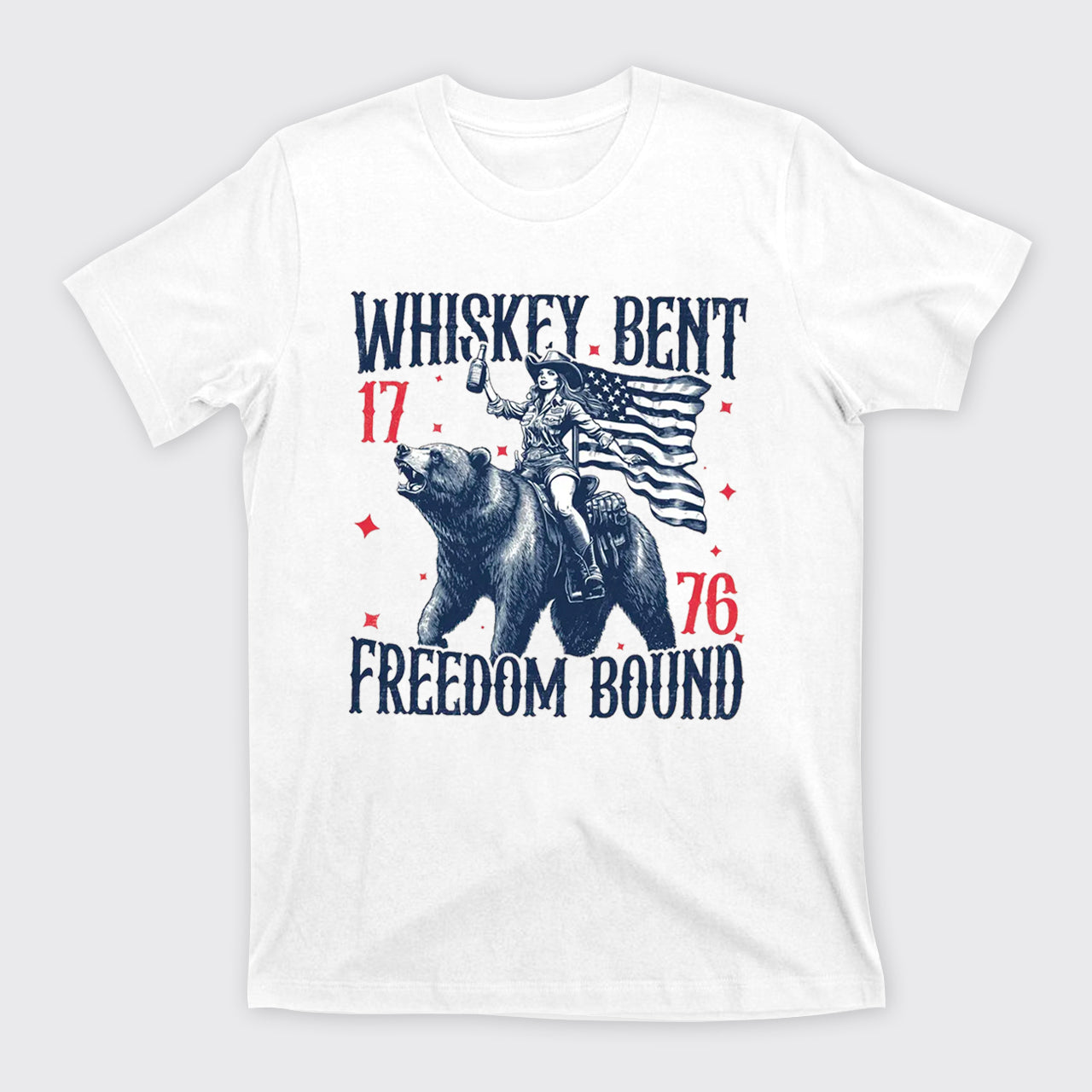 Independence Day-Whiskey Bent 1776 T-Shirts