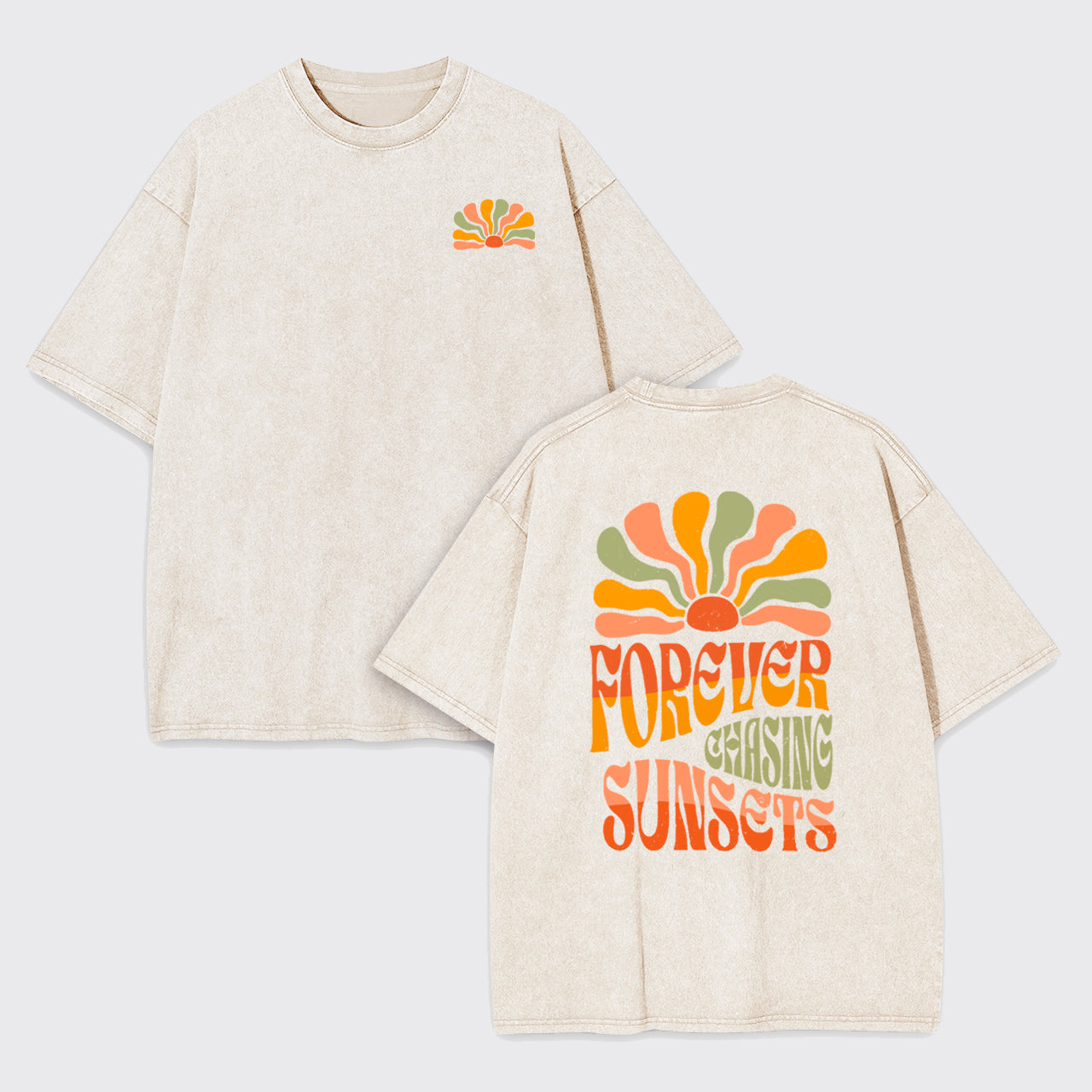 Forever Chasing Sunsets Garment-dye Tees